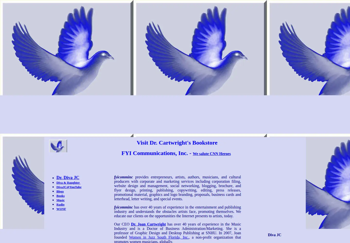 Screenshot of fyicomminc.com