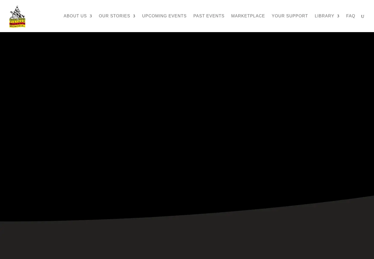 Captured homepage of vietnamwomensmemorial.org in the current scan