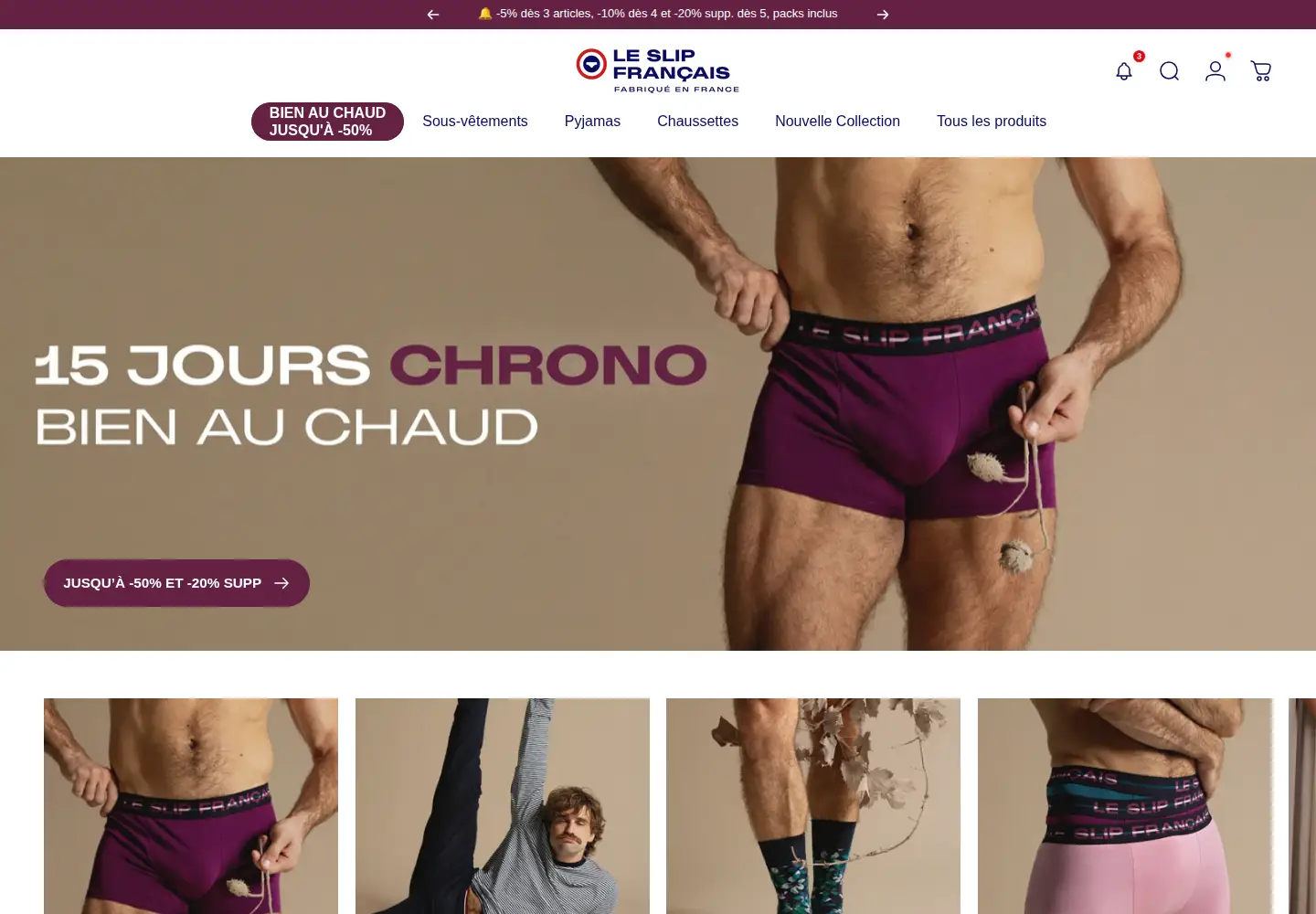 Screenshot of leslipfrancais.fr