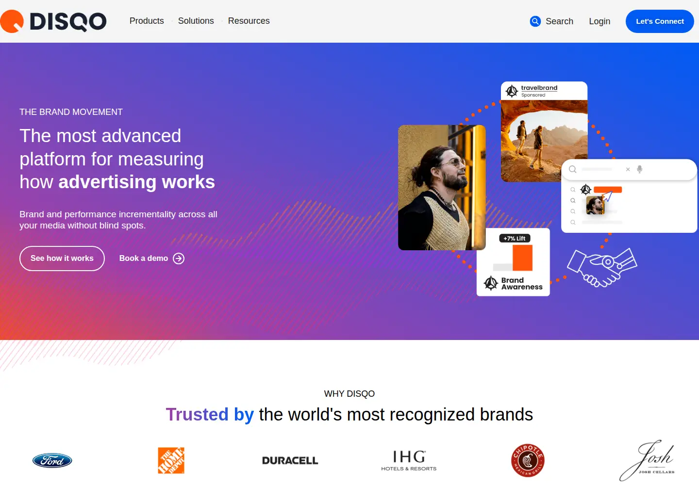 Captured homepage of disqo.com in the current scan