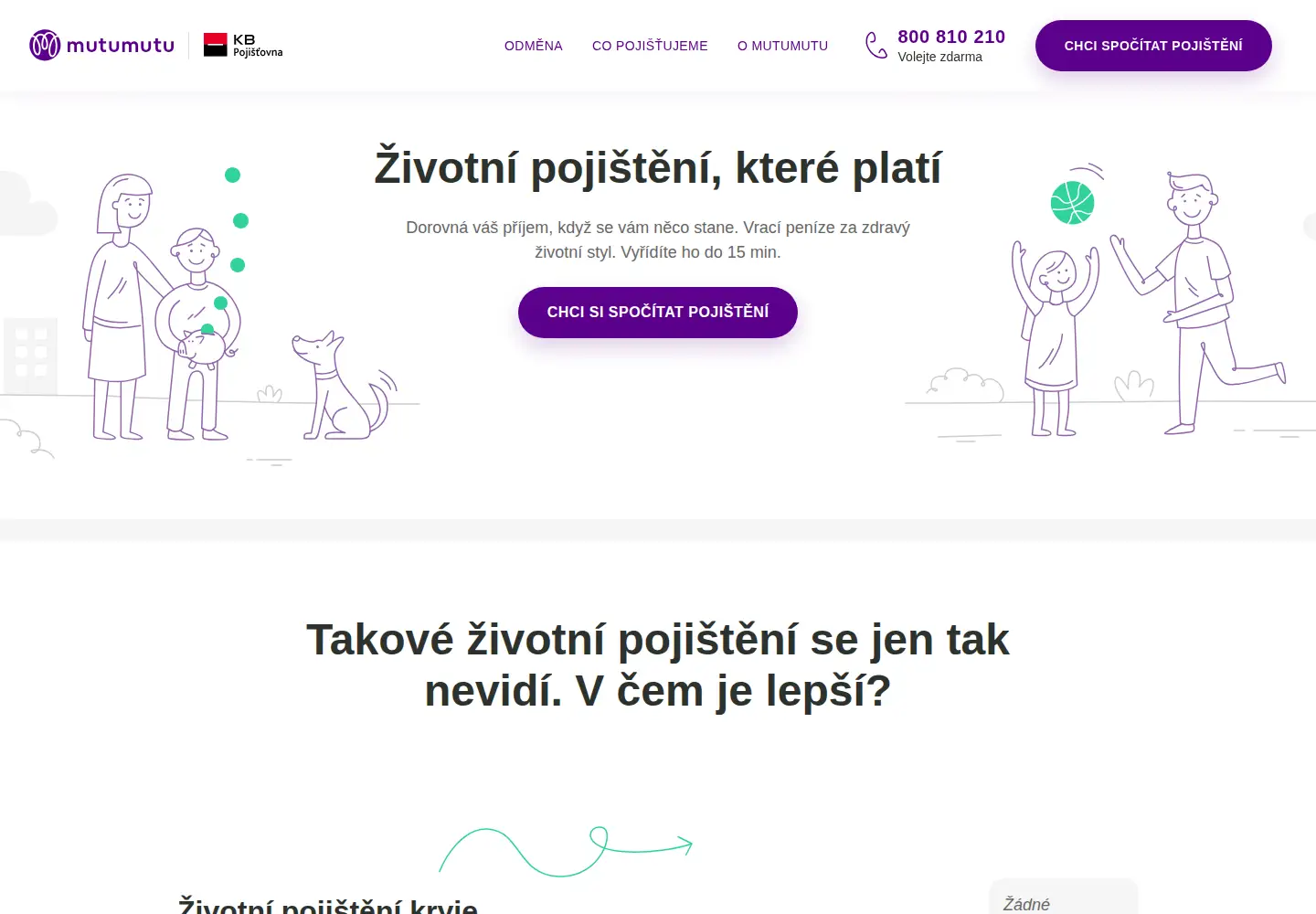 Screenshot of mutumutu.cz