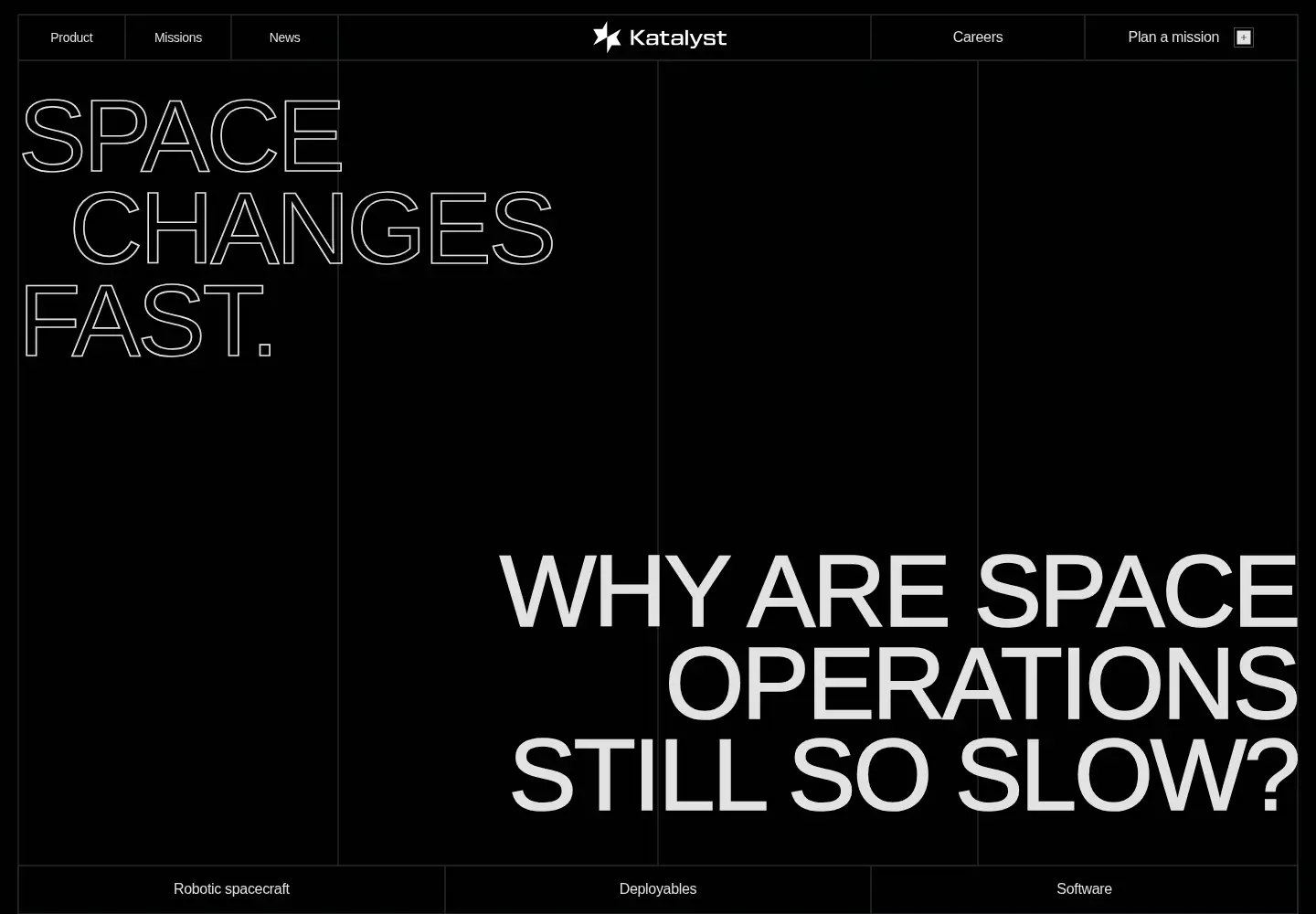 Screenshot of katalystspace.com