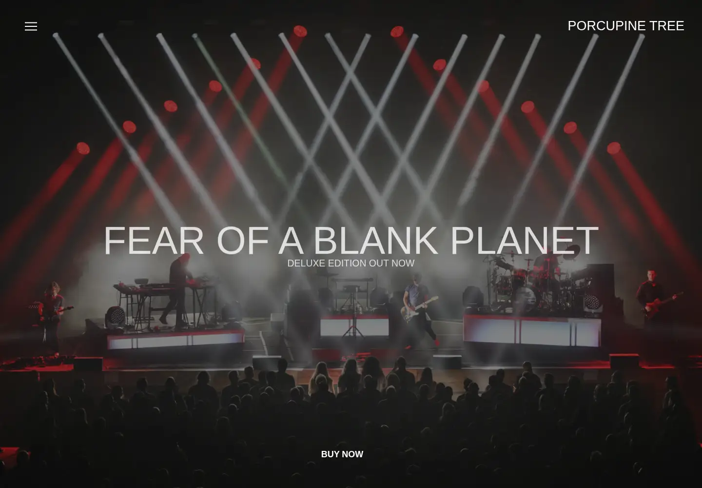 Screenshot of porcupinetree.com