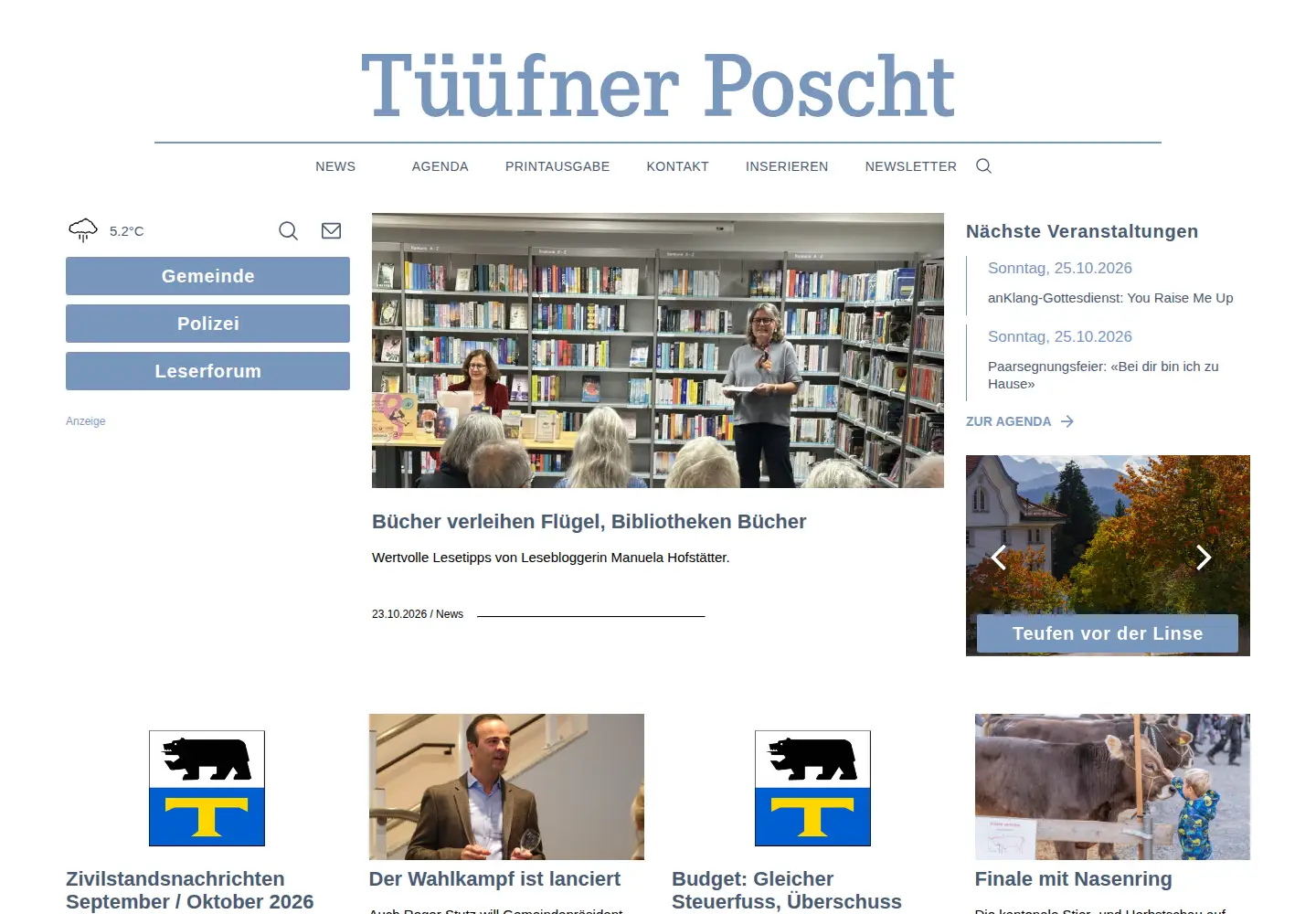 Screenshot of tposcht.ch