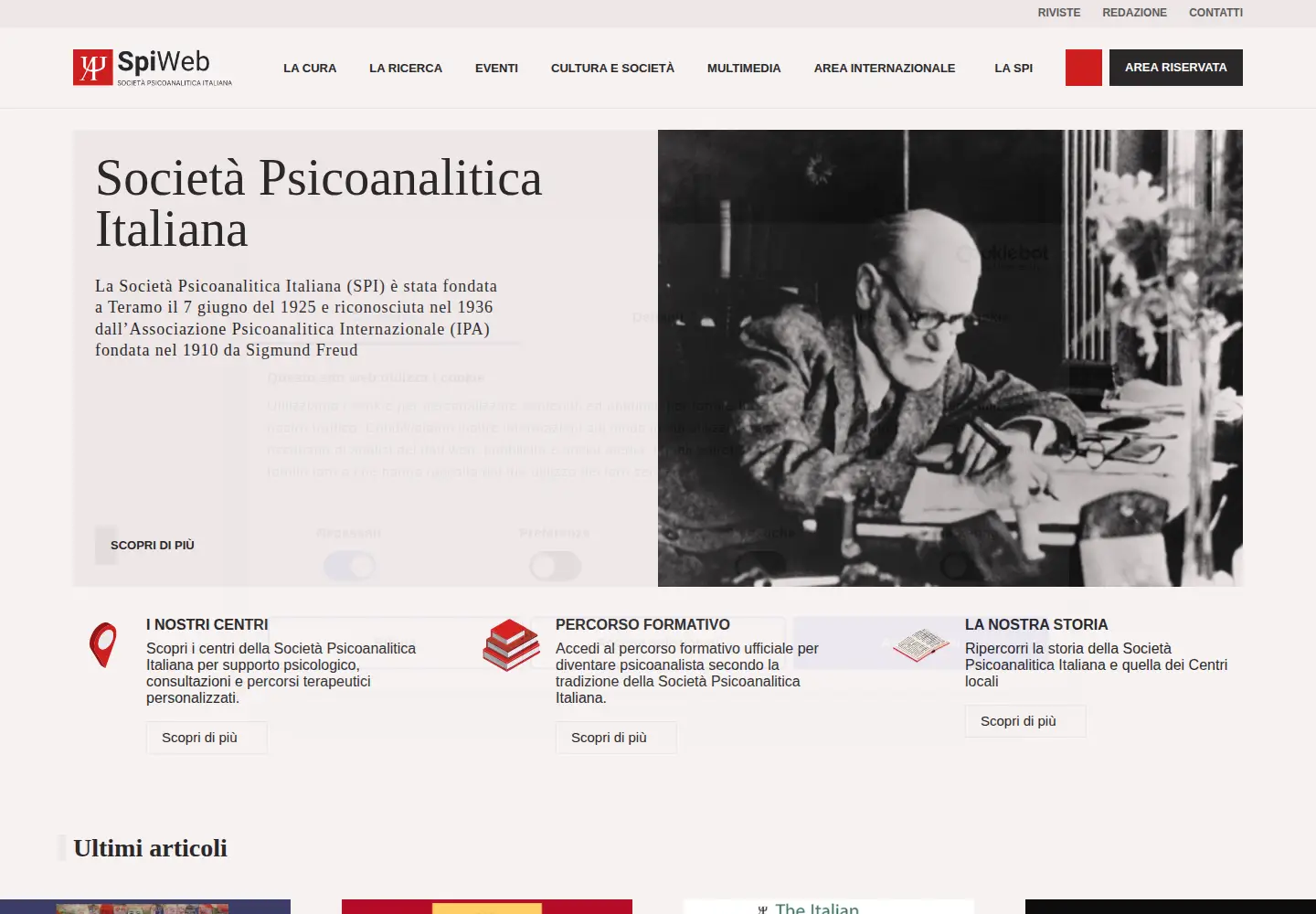 Screenshot of spiweb.it
