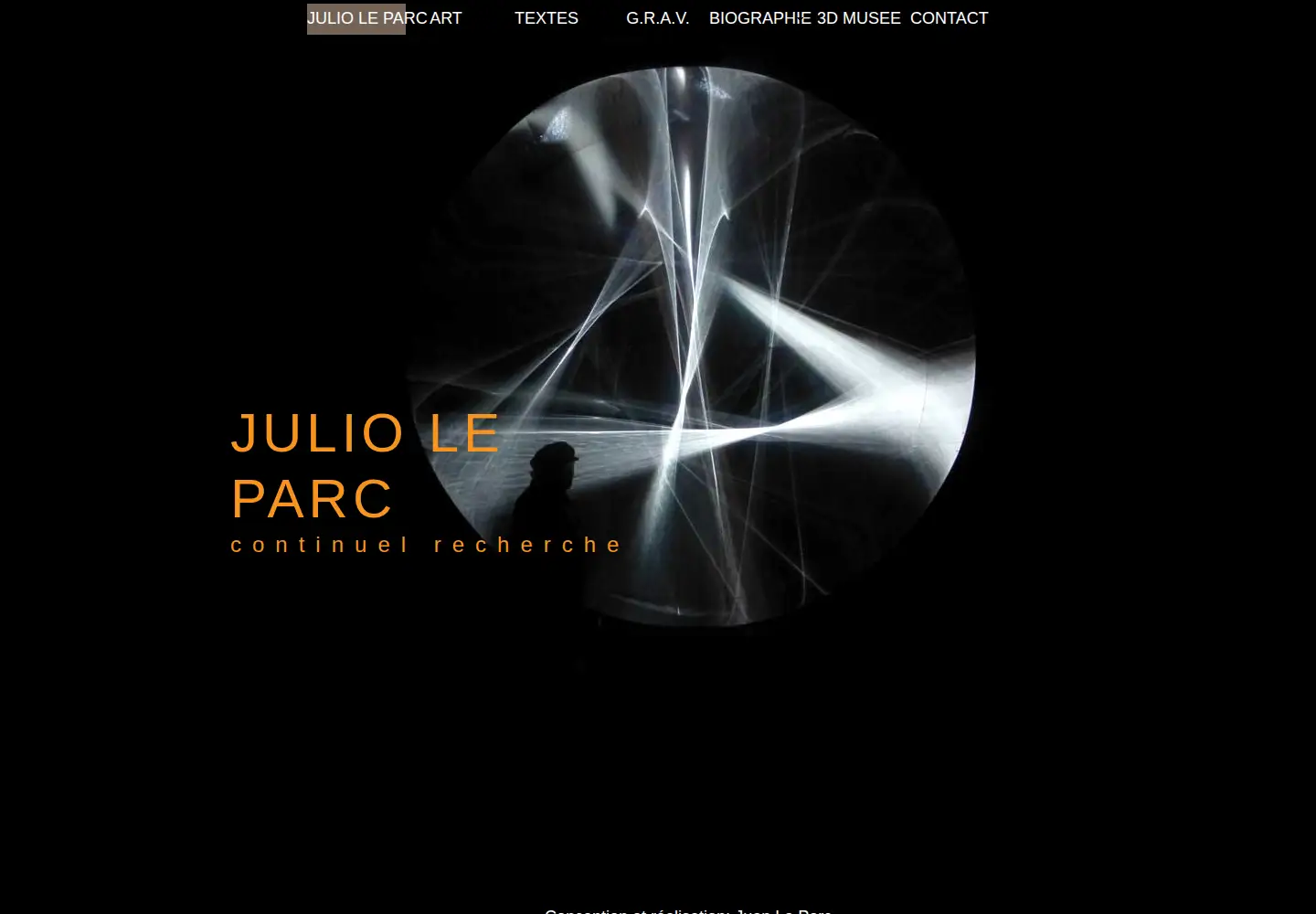 Screenshot of julioleparc.org