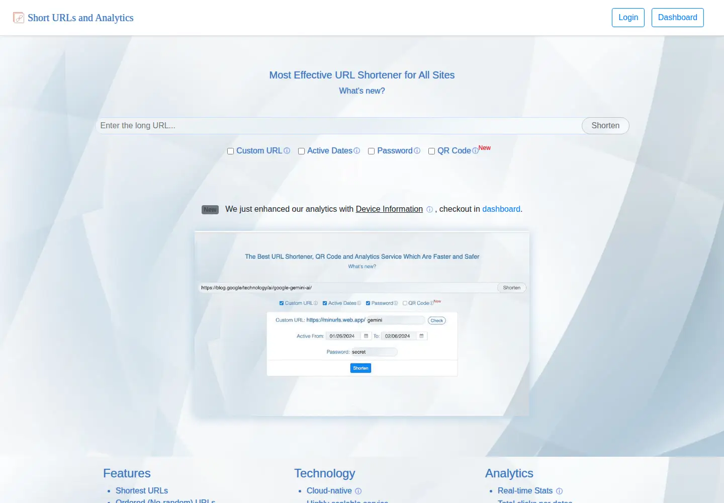 Screenshot of amz.run