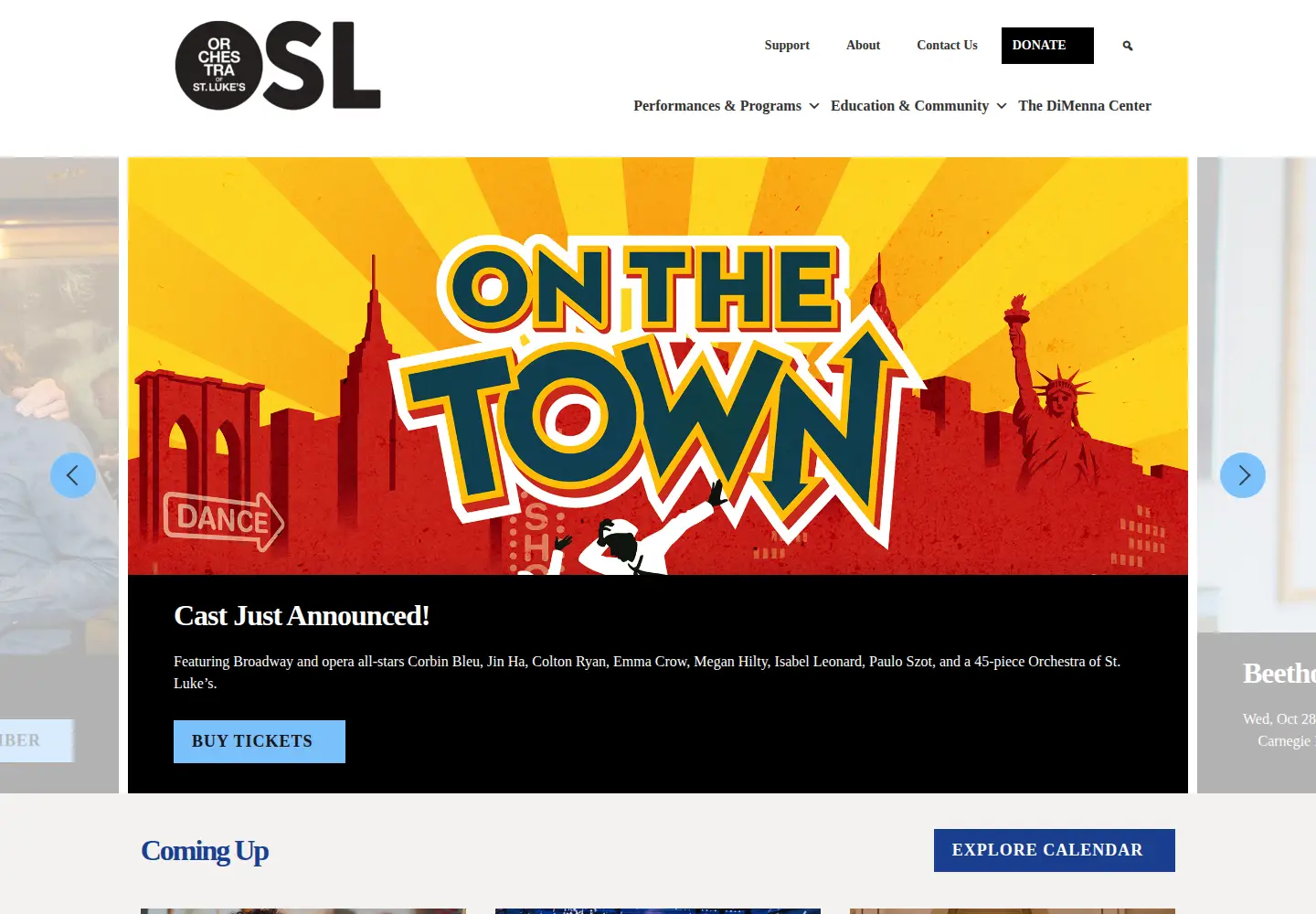 Screenshot of oslmusic.org