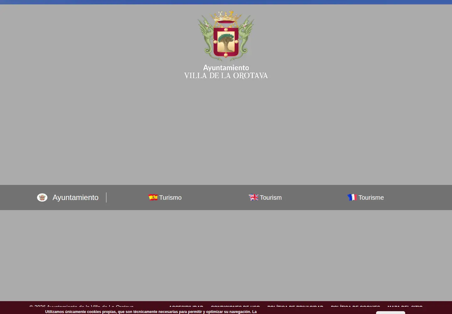 Captured homepage of laorotava.es in the current scan