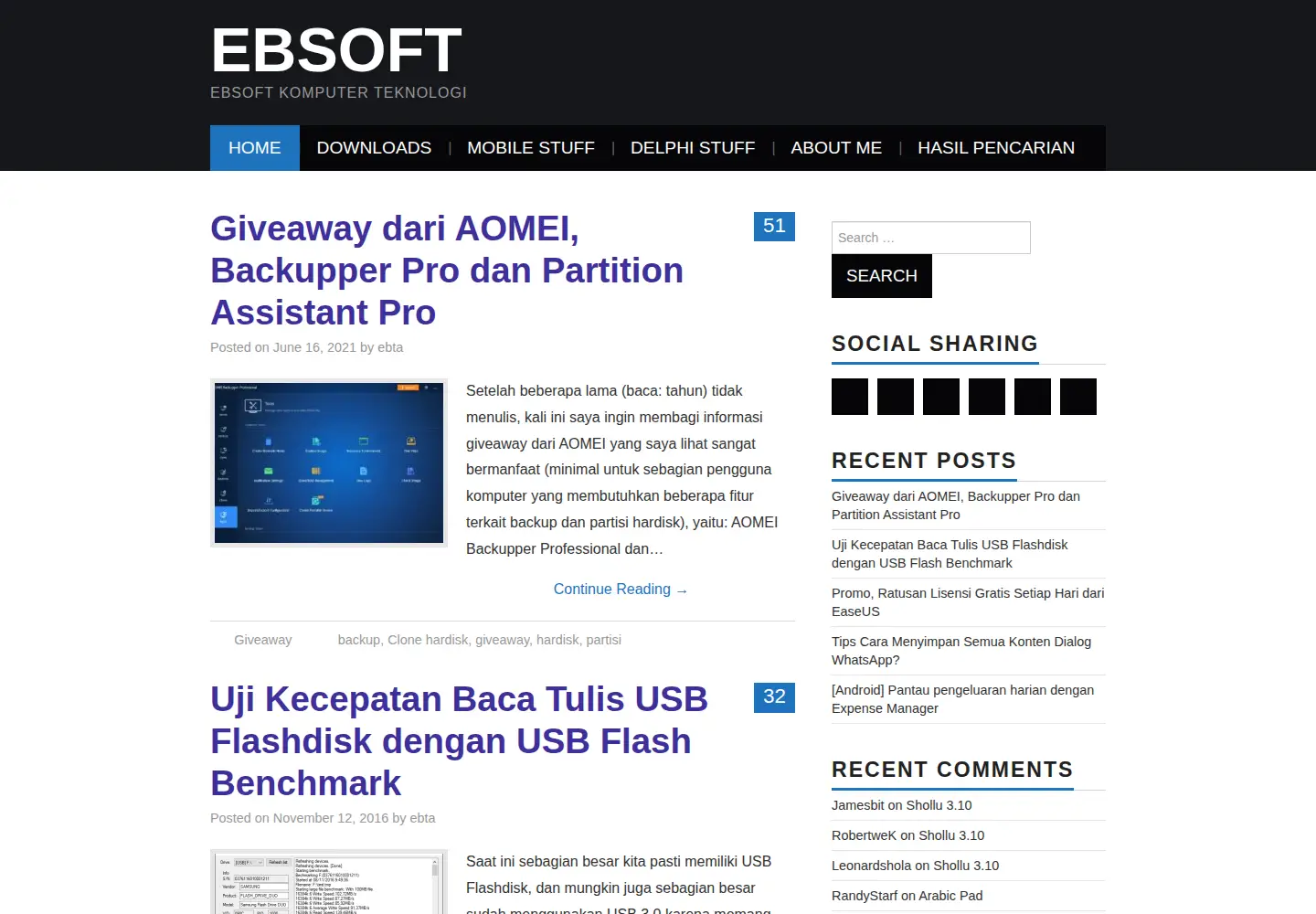 Screenshot of ebsoft.web.id