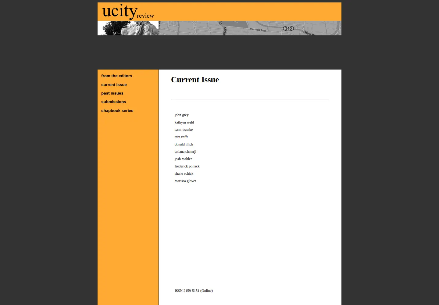 Screenshot of ucityreview.com