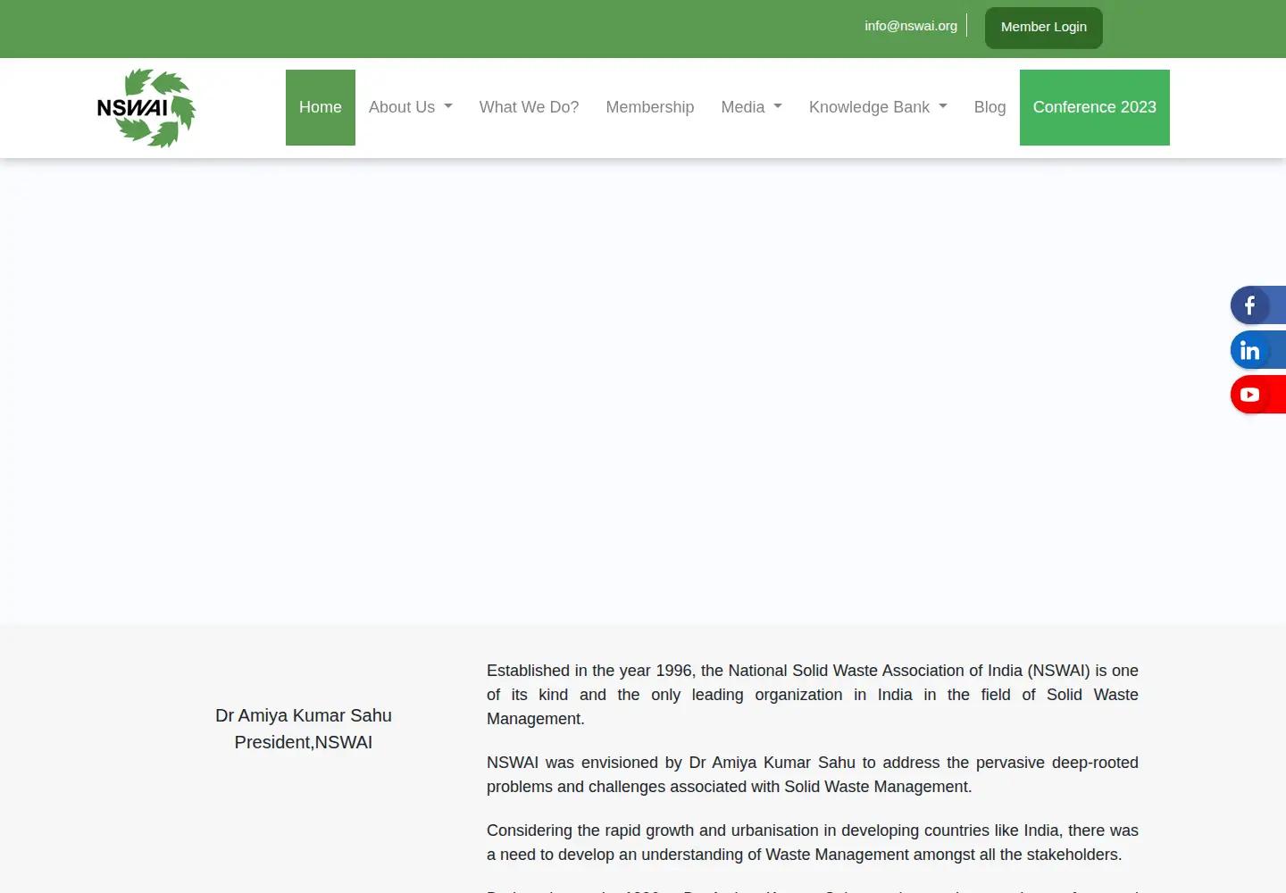 Screenshot of nswai.com