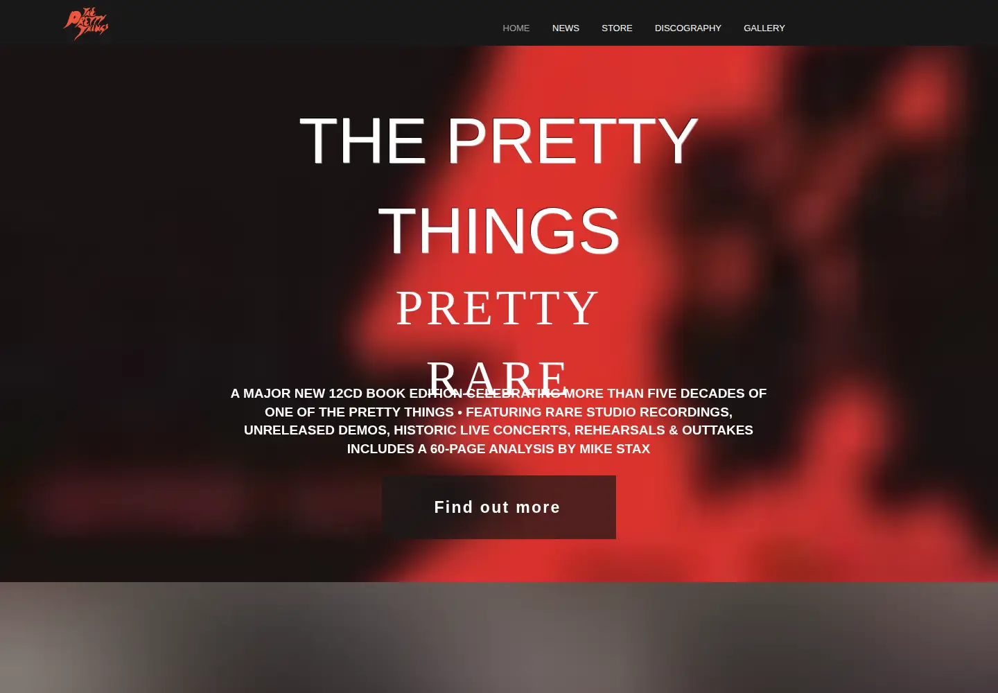 Screenshot of theprettythings.com