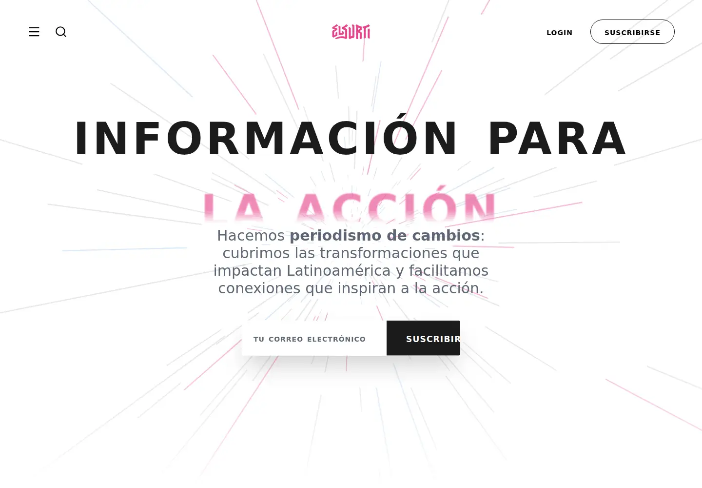 Screenshot of elsurti.com