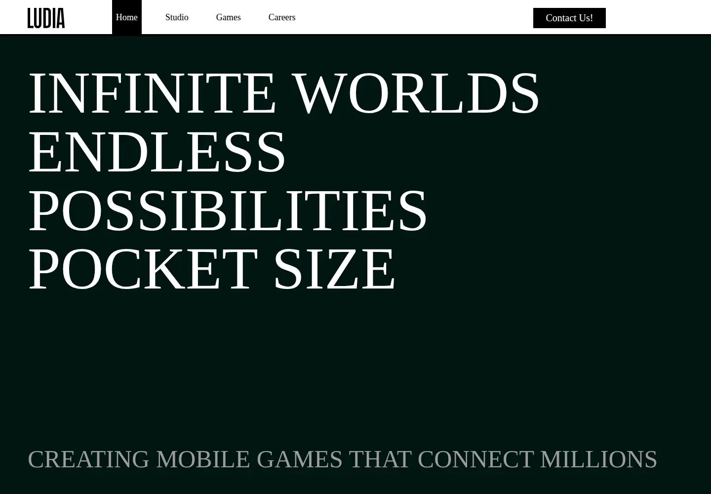 Screenshot of ludia.com