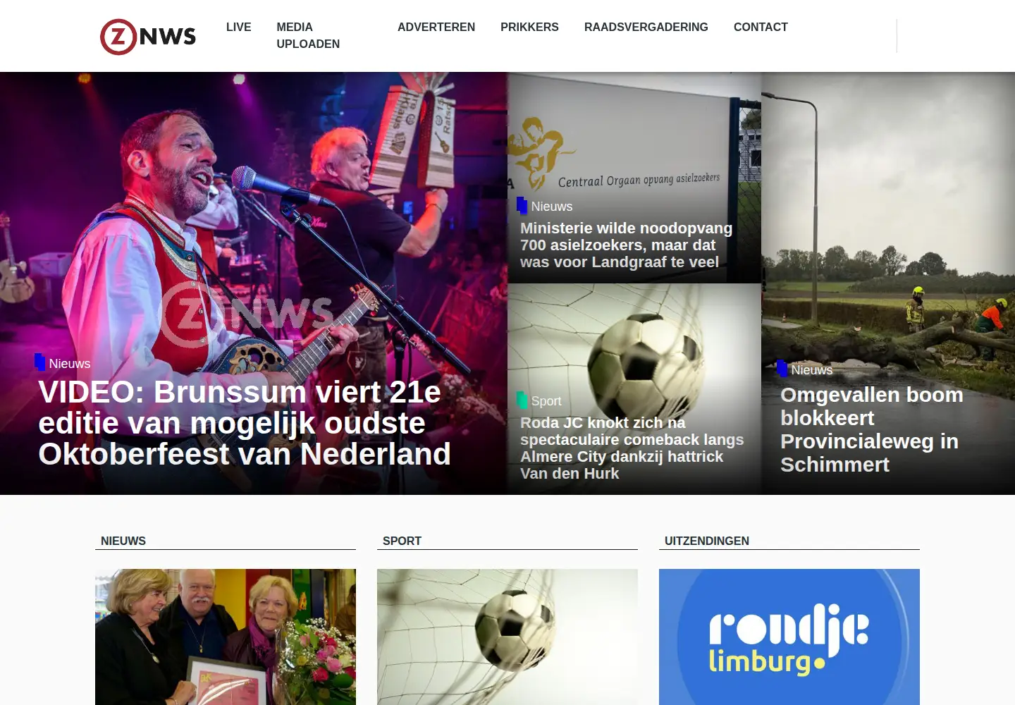 Screenshot of zo-nws.nl