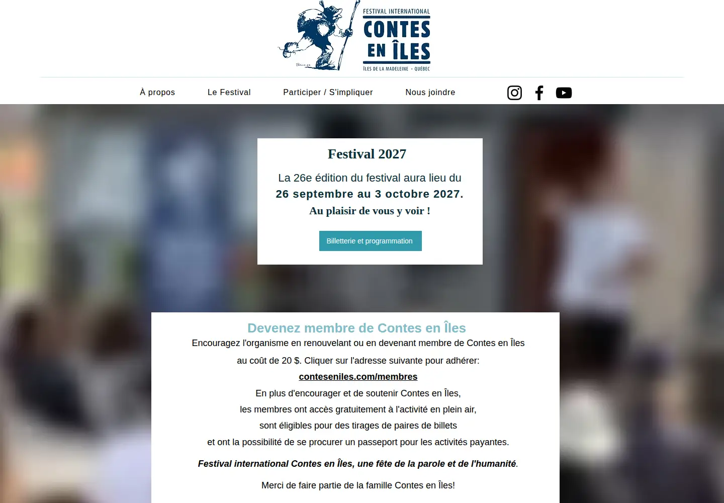 Screenshot of conteseniles.com