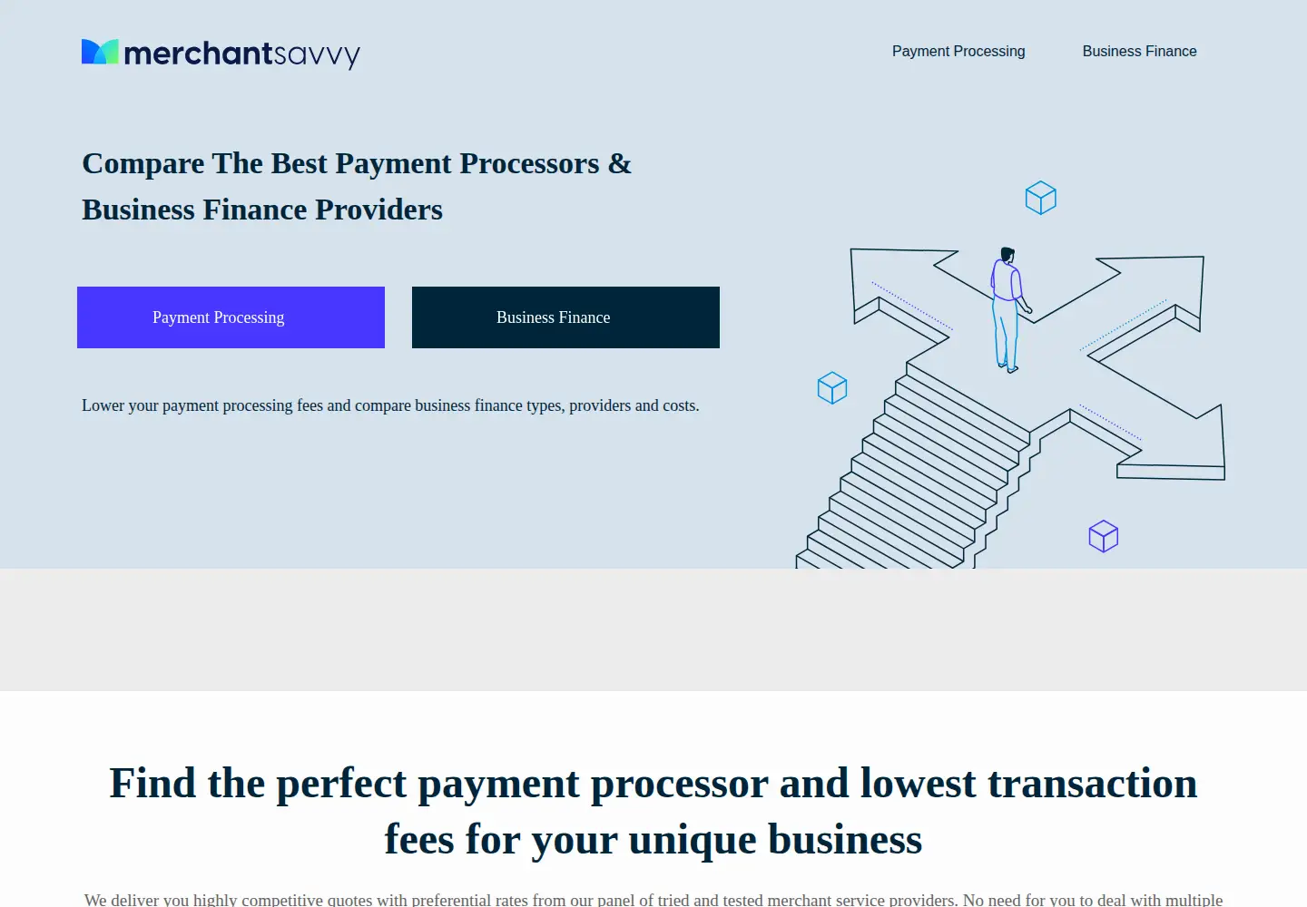 Screenshot of merchantsavvy.co.uk