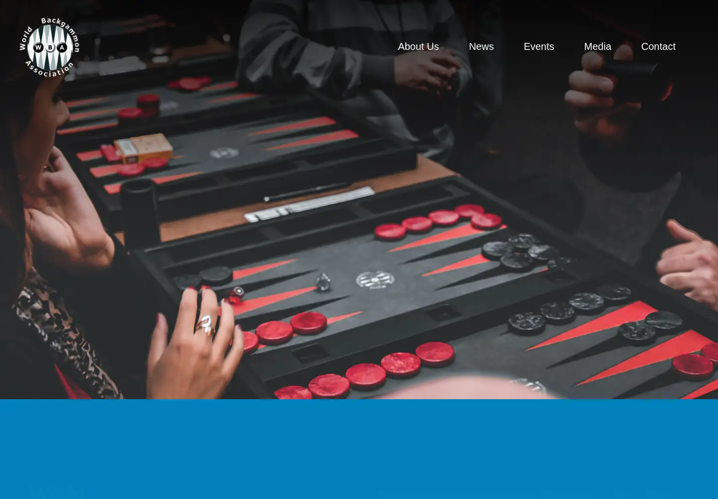 Screenshot of world-backgammon-association.com