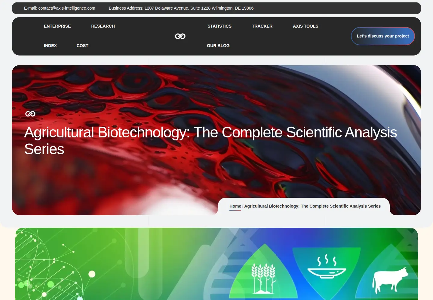 Screenshot of biotech-info.net