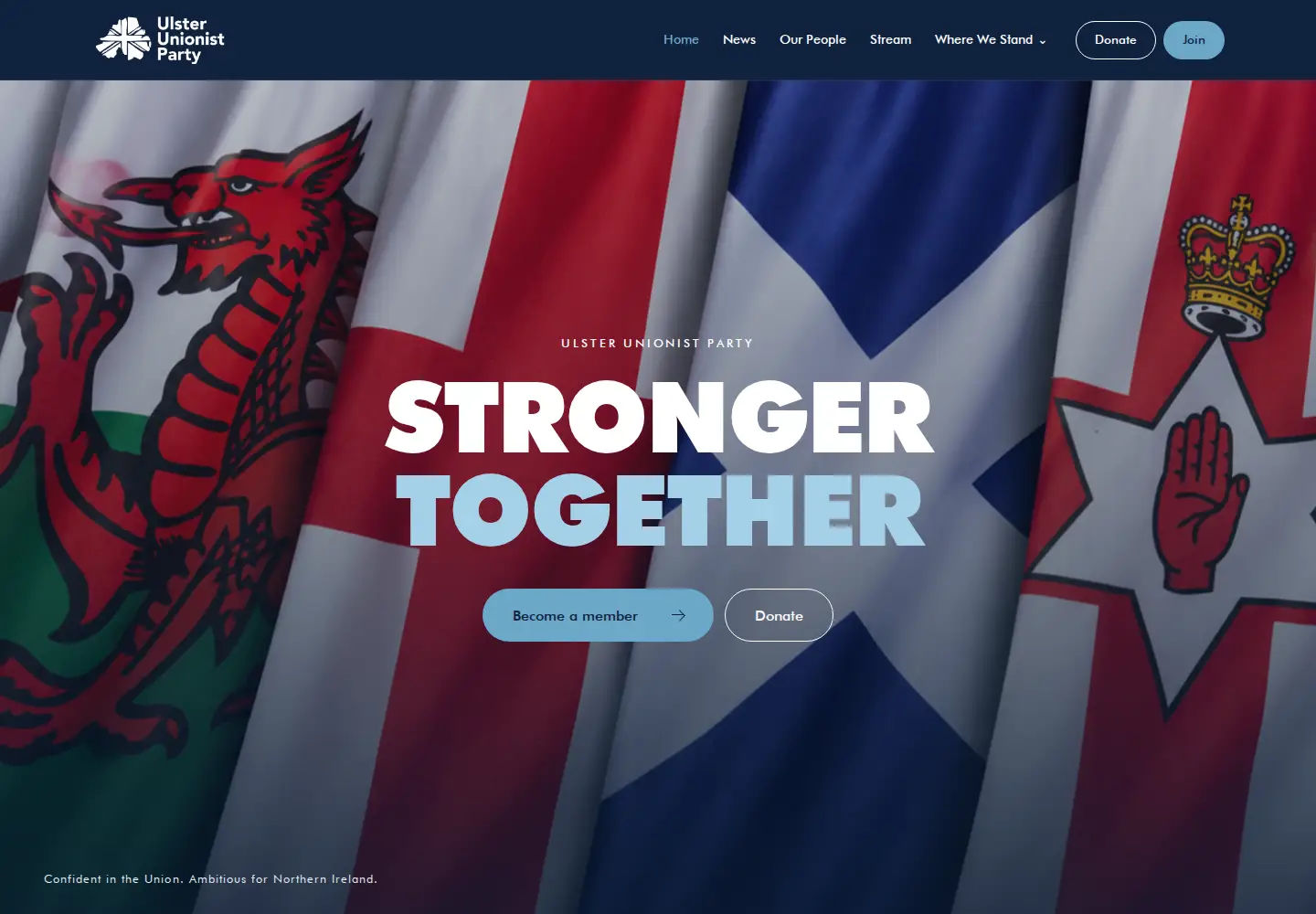 Screenshot of uup.org