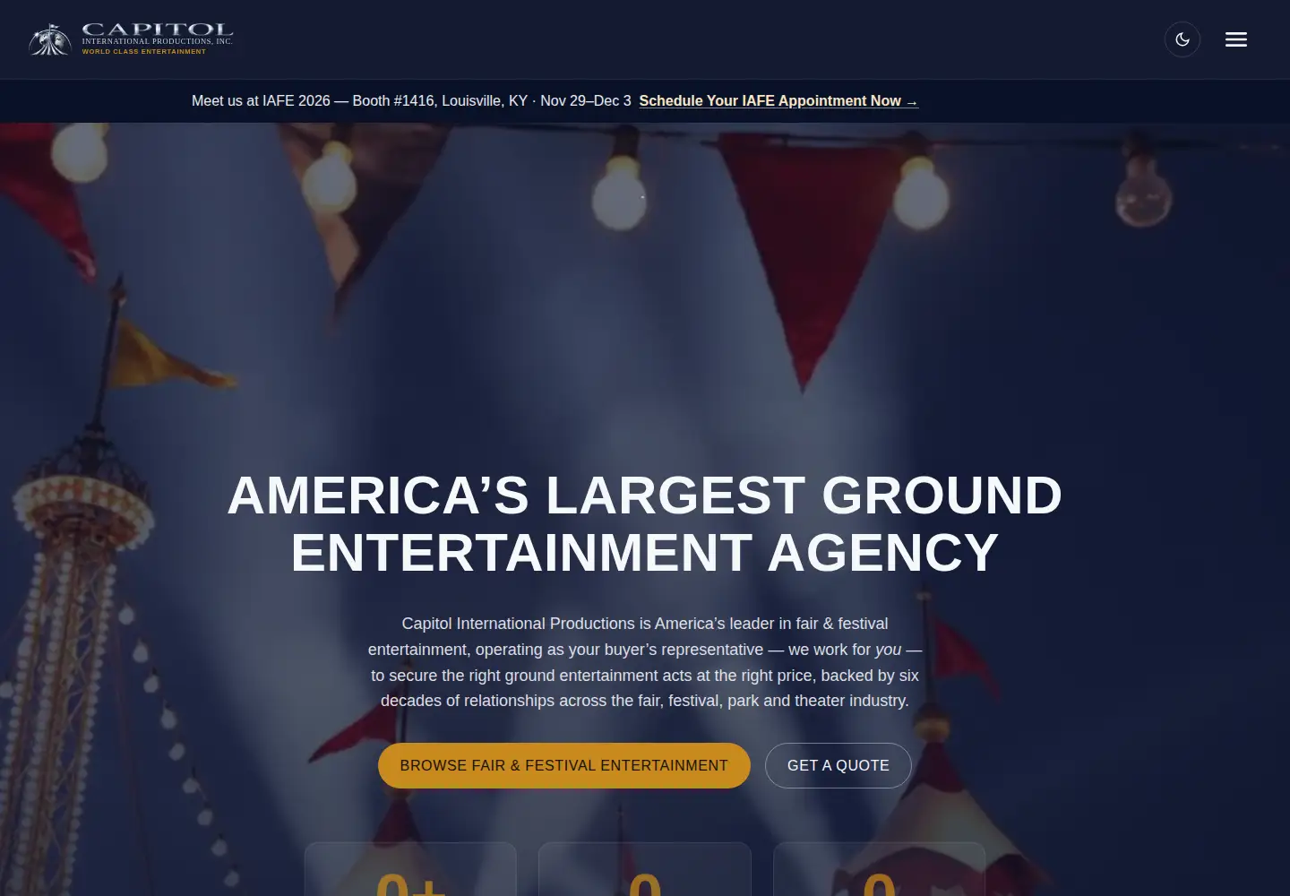 Captured homepage of capitolint.com in the current scan