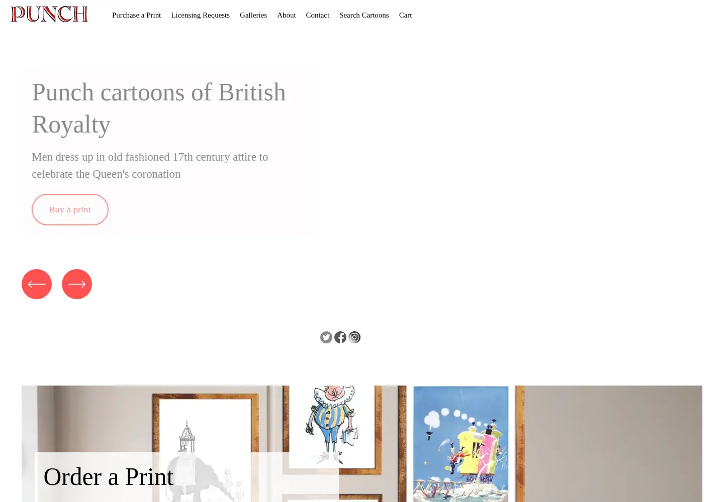 Screenshot of punch.co.uk