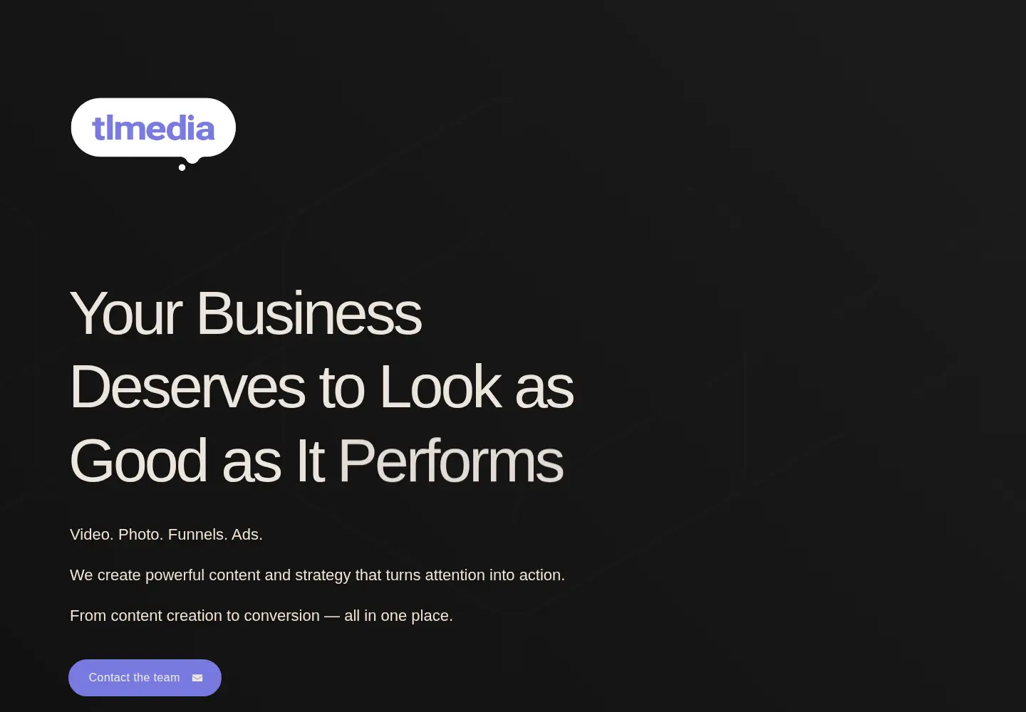 Screenshot of teamlocals.co.uk