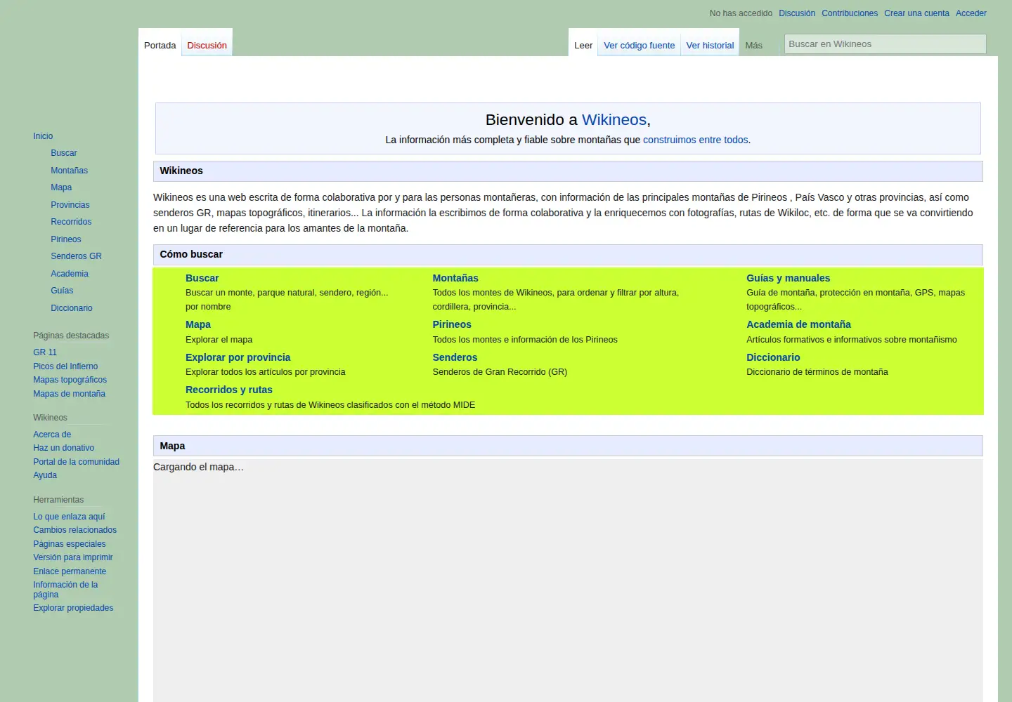 Screenshot of wikineos.com