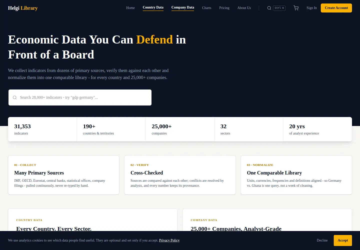 Screenshot of helgilibrary.com