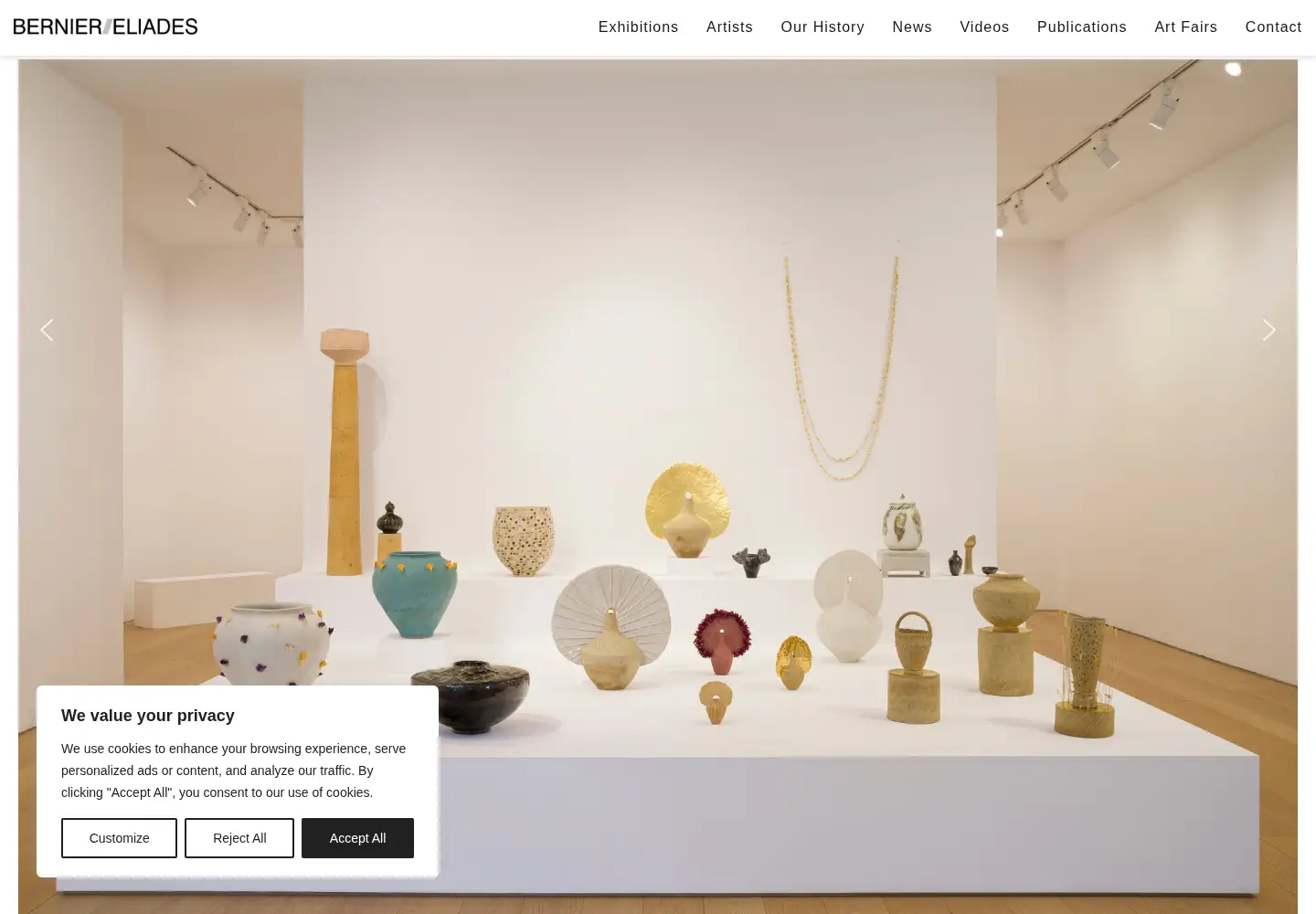 Screenshot of bernier-eliades.com