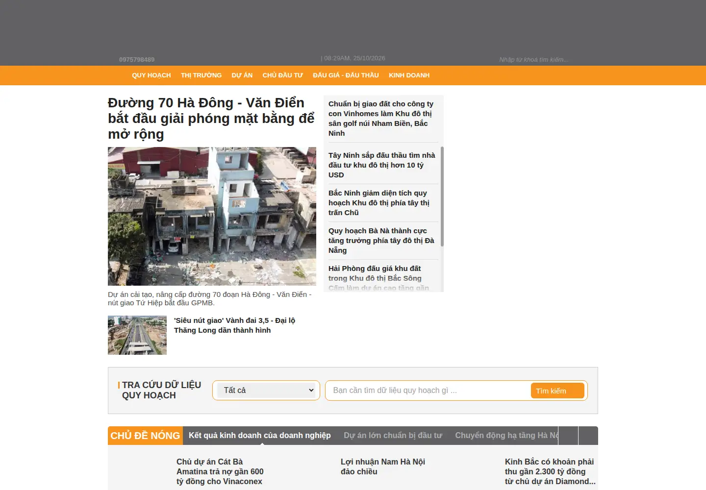 Screenshot of vietnammoi.vn