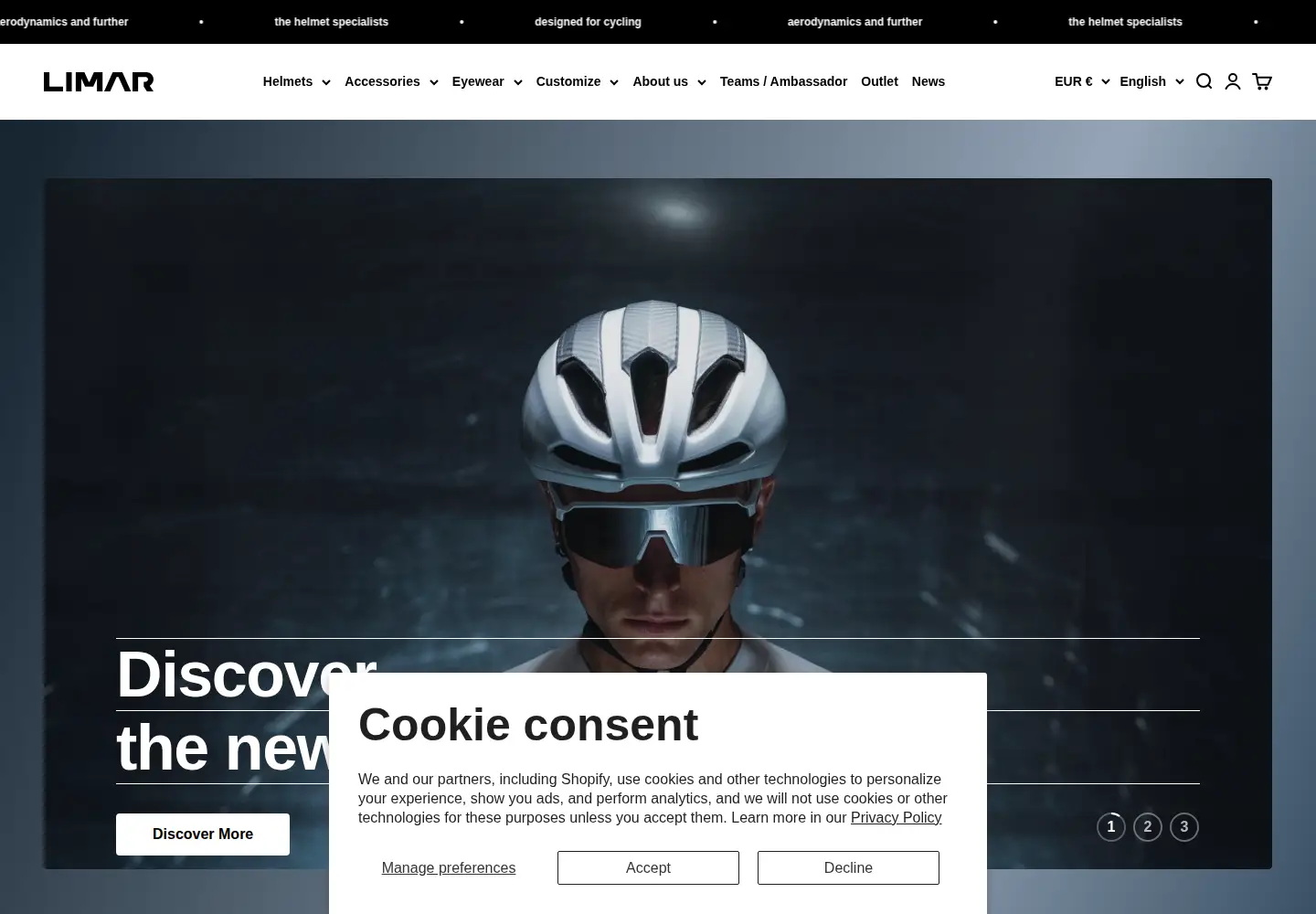 Screenshot of limar.com