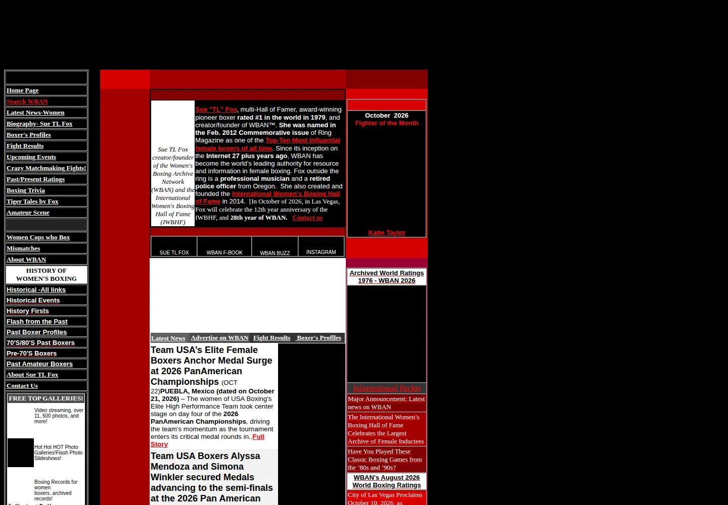 Screenshot of wban.org