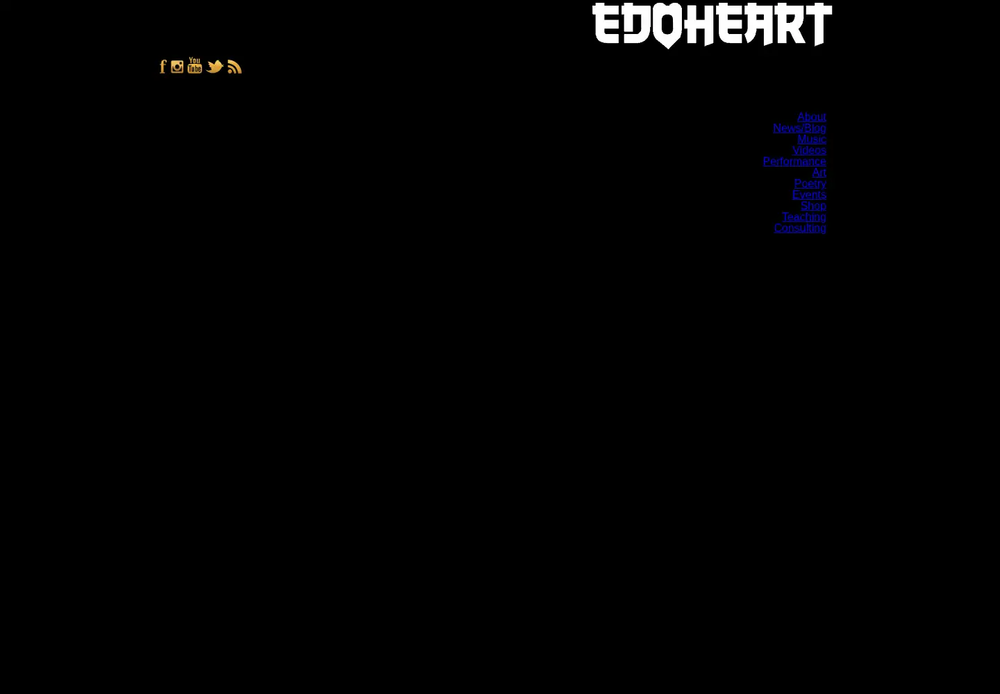 Screenshot of edoheart.org