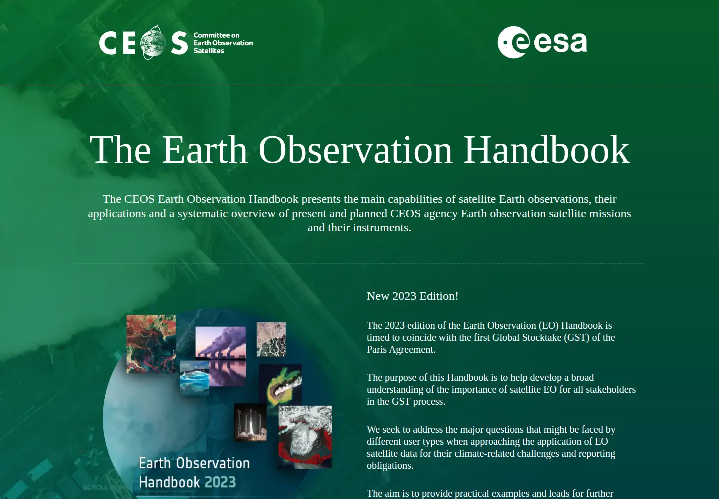 Captured homepage of eohandbook.com in the current scan