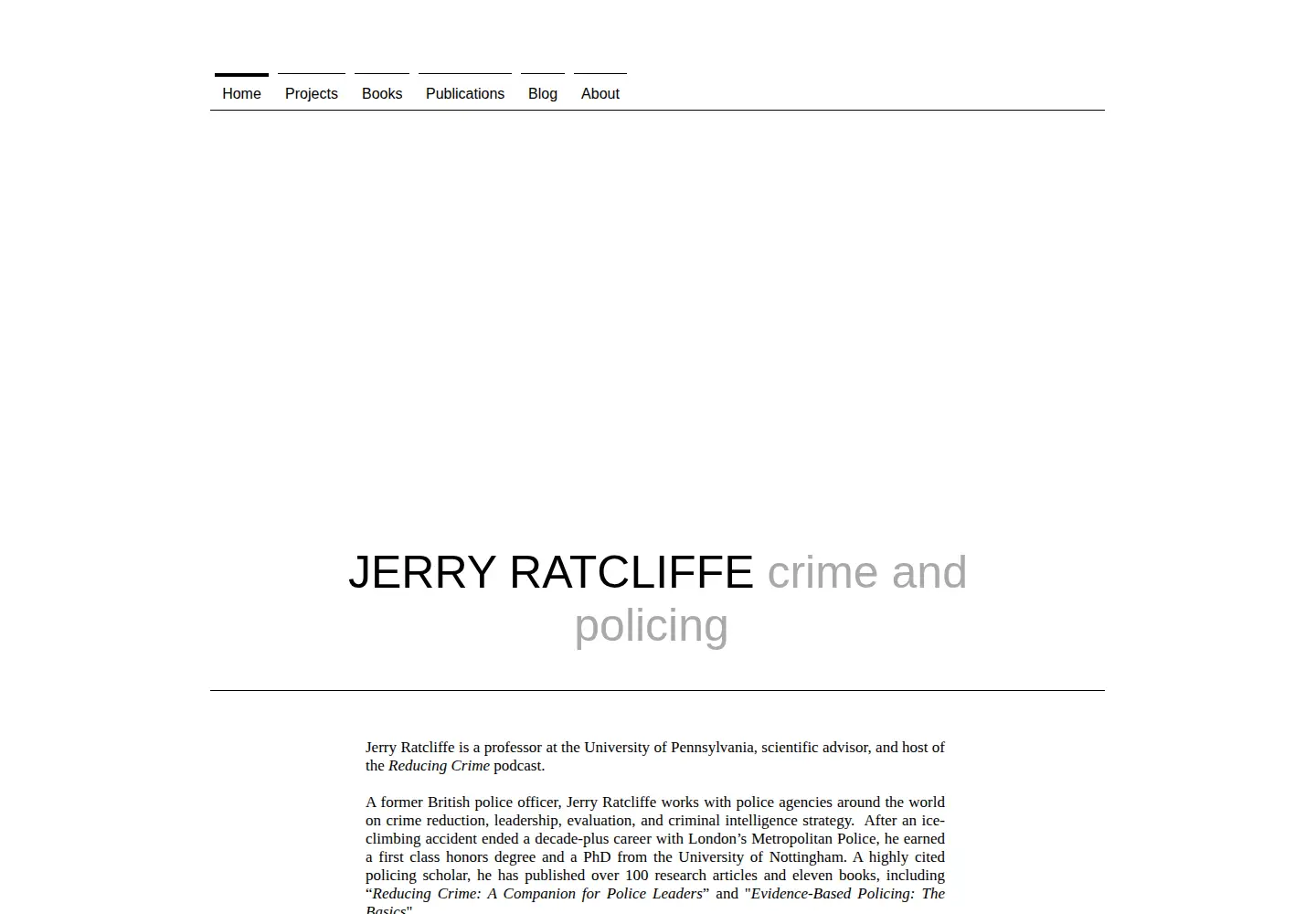 Screenshot of jratcliffe.net