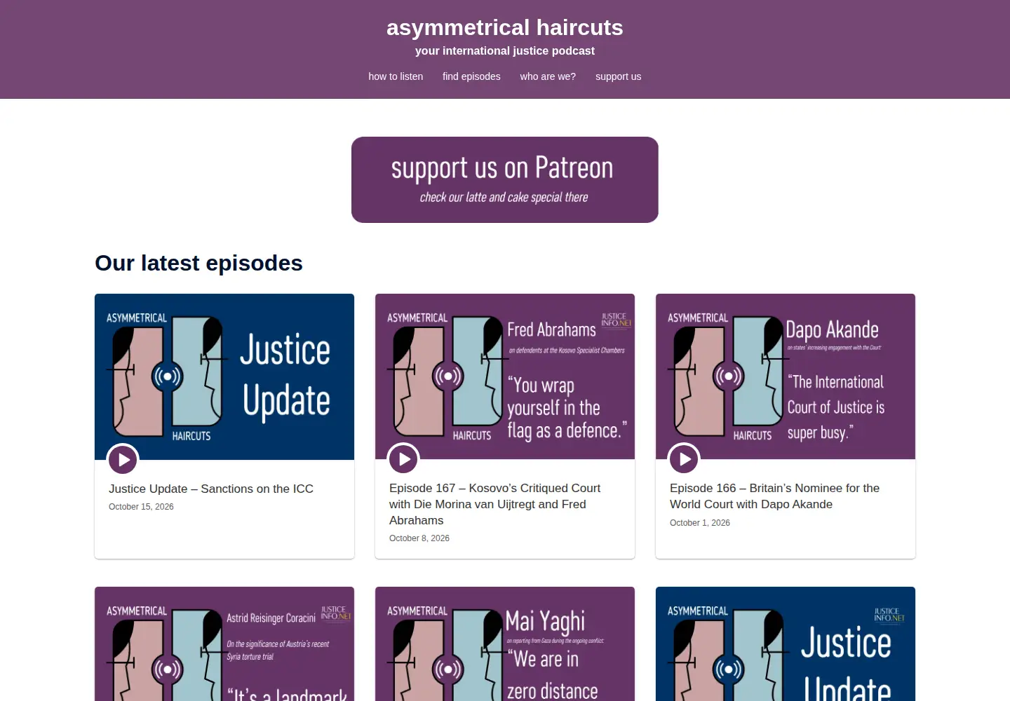 Screenshot of asymmetricalhaircuts.com