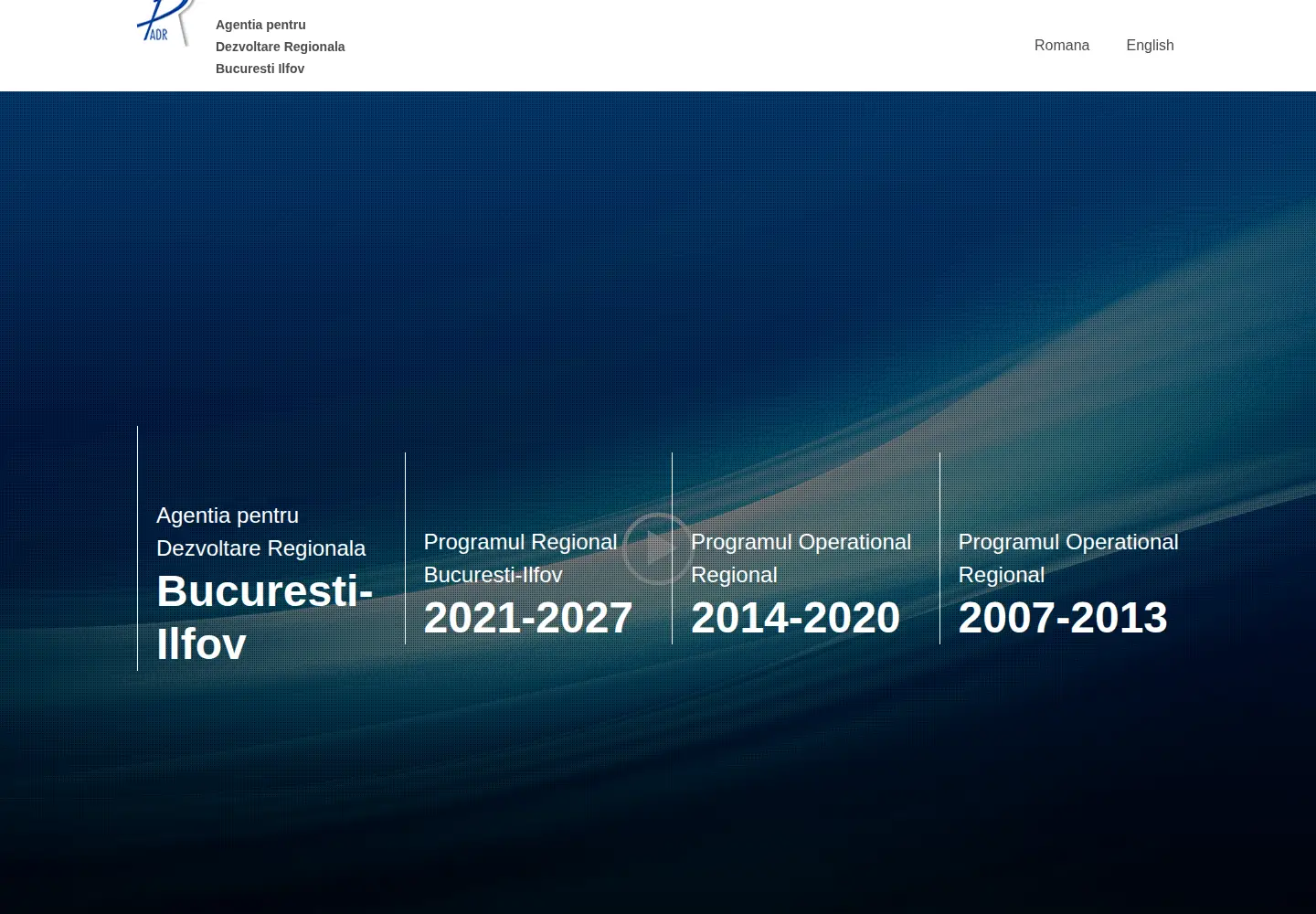 Screenshot of adrbi.ro