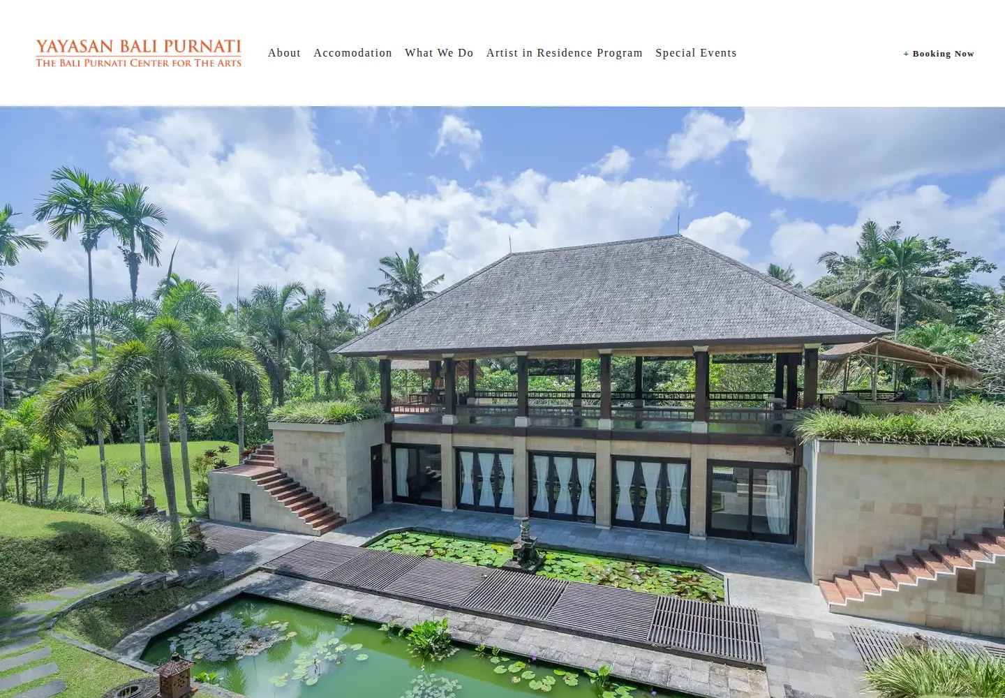 Captured homepage of balipurnati.com in the current scan