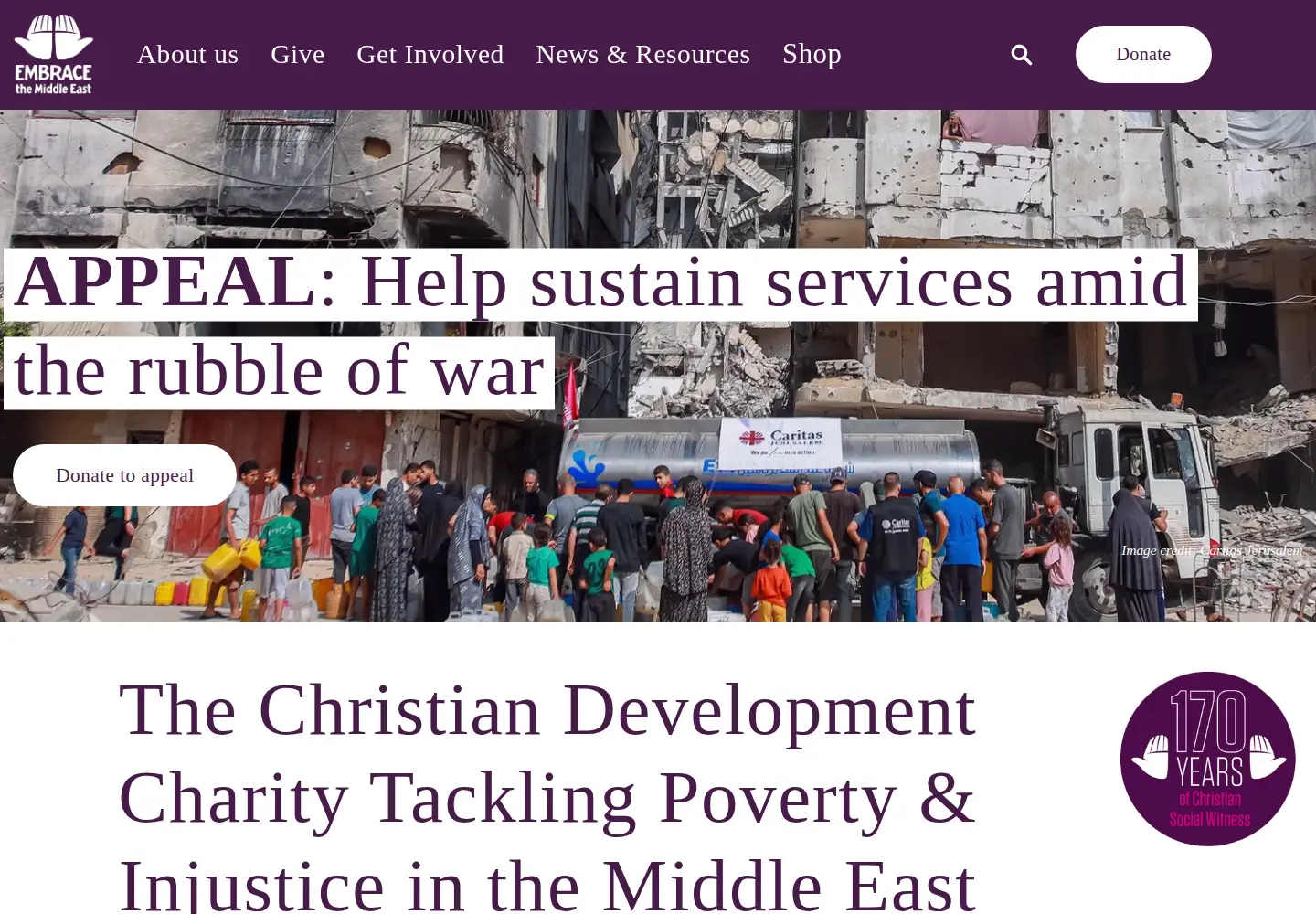 Screenshot of embraceme.org