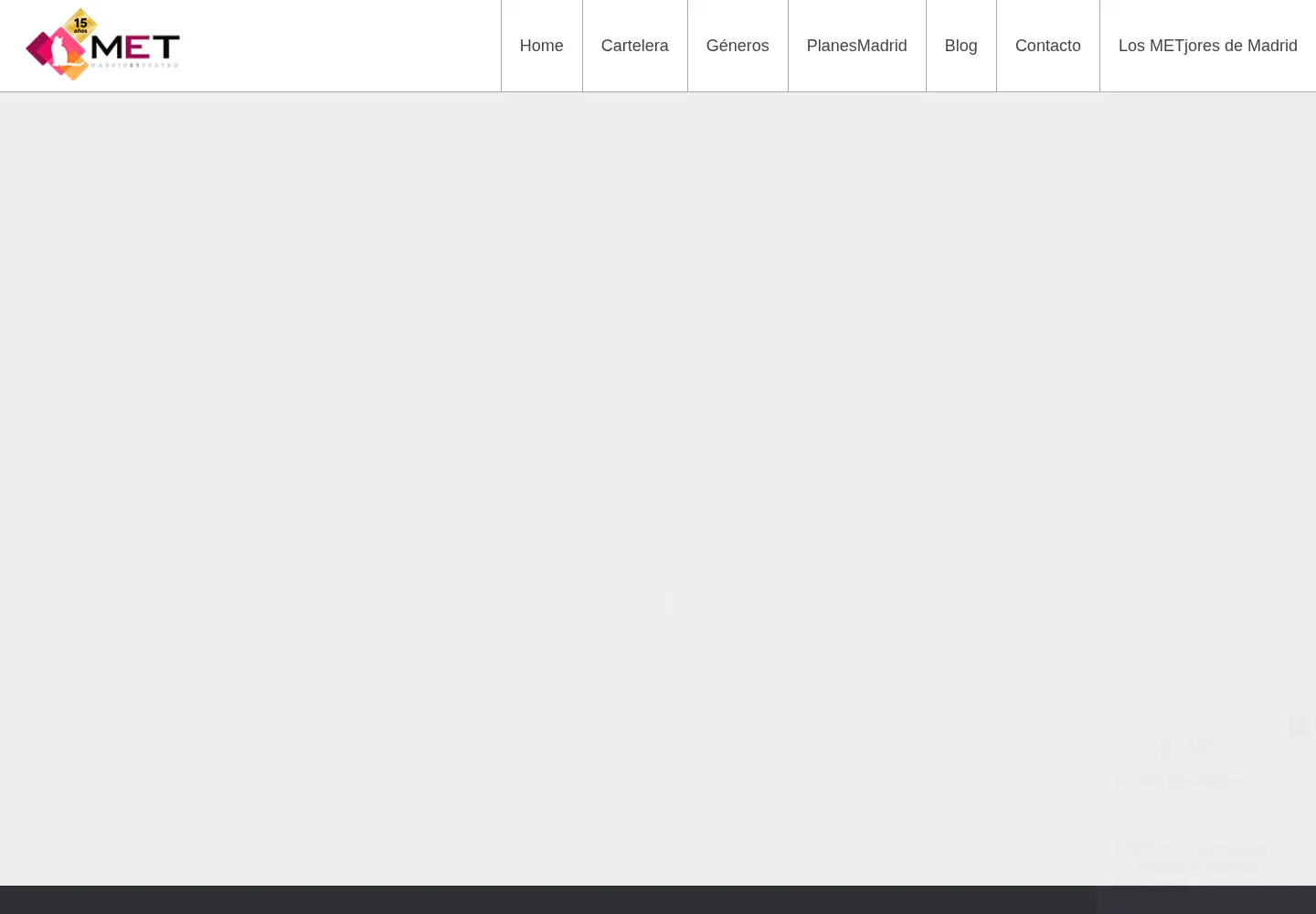 Screenshot of madridesteatro.com