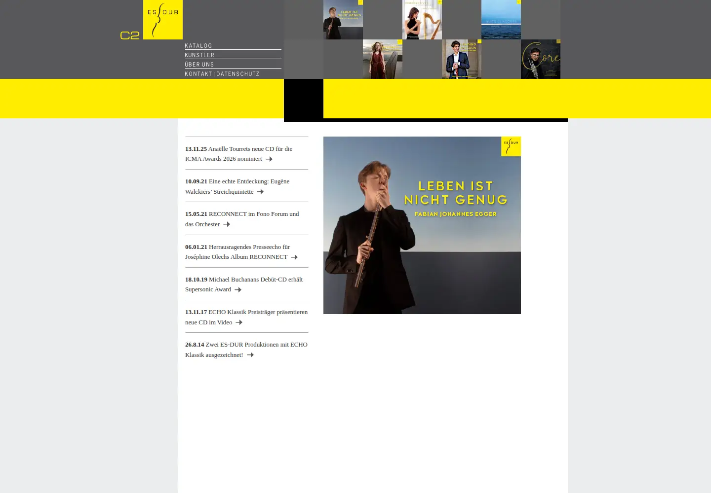 Captured homepage of c2hamburg.de in the current scan