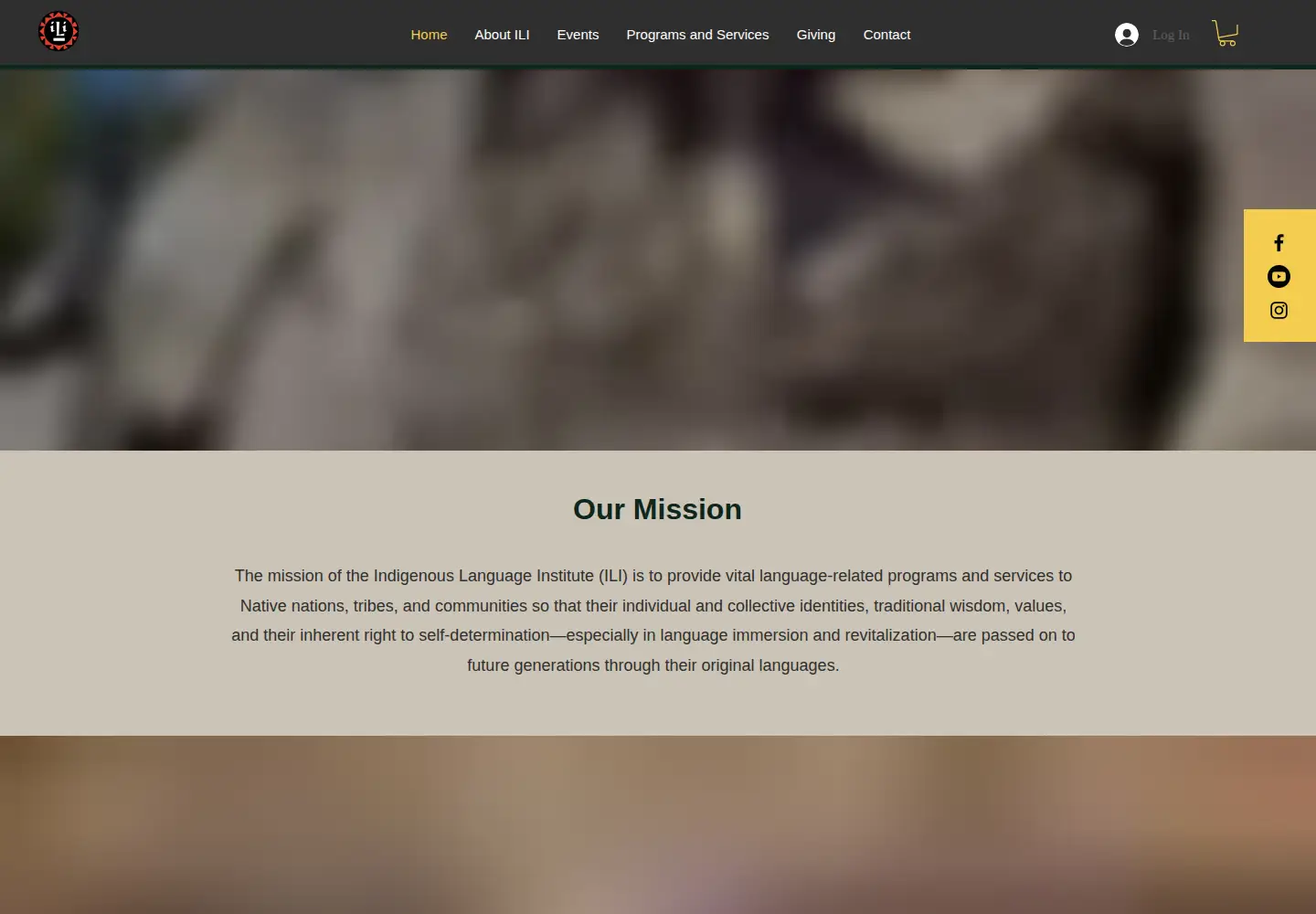 Screenshot of ilinative.org