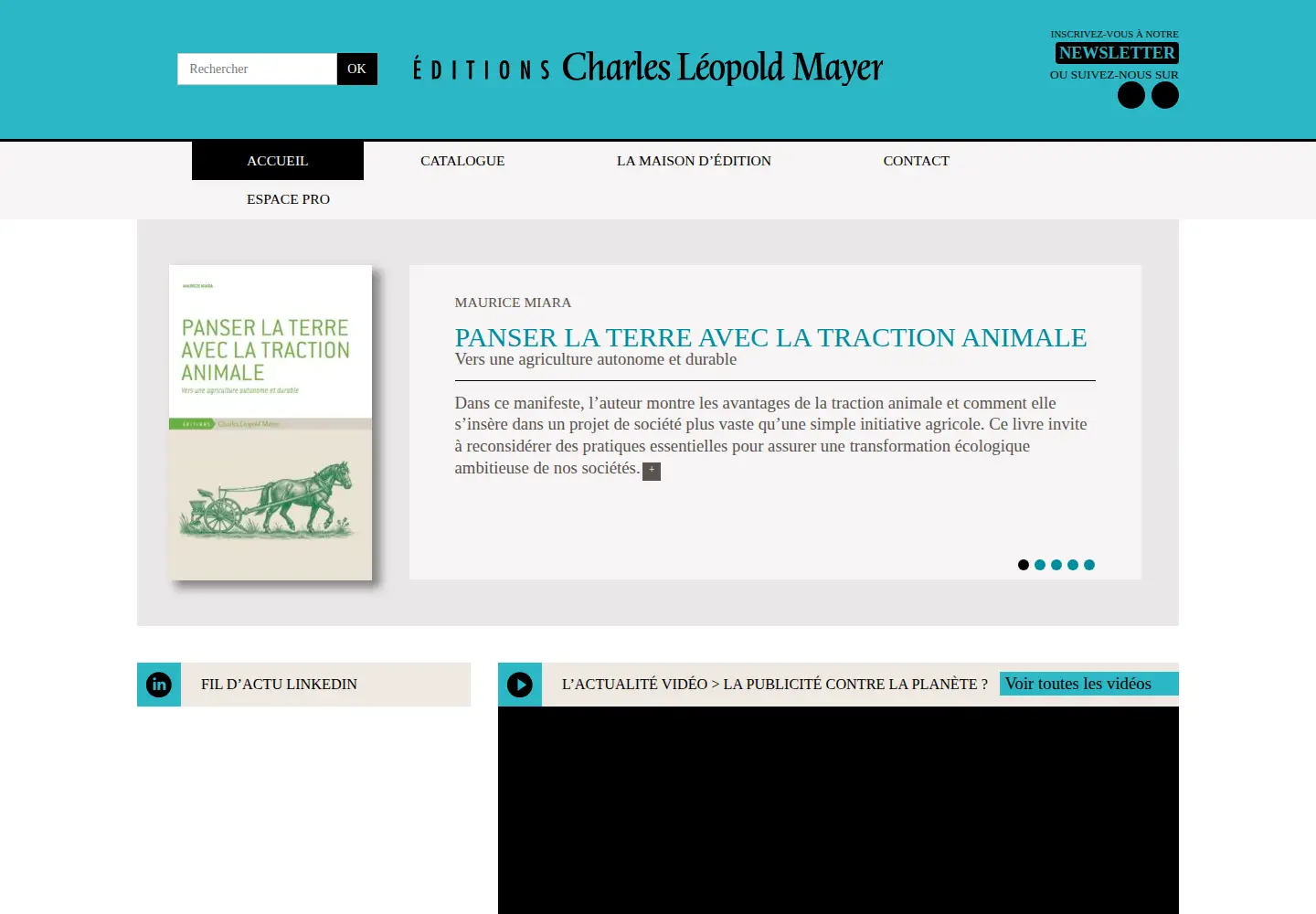 Screenshot of eclm.fr