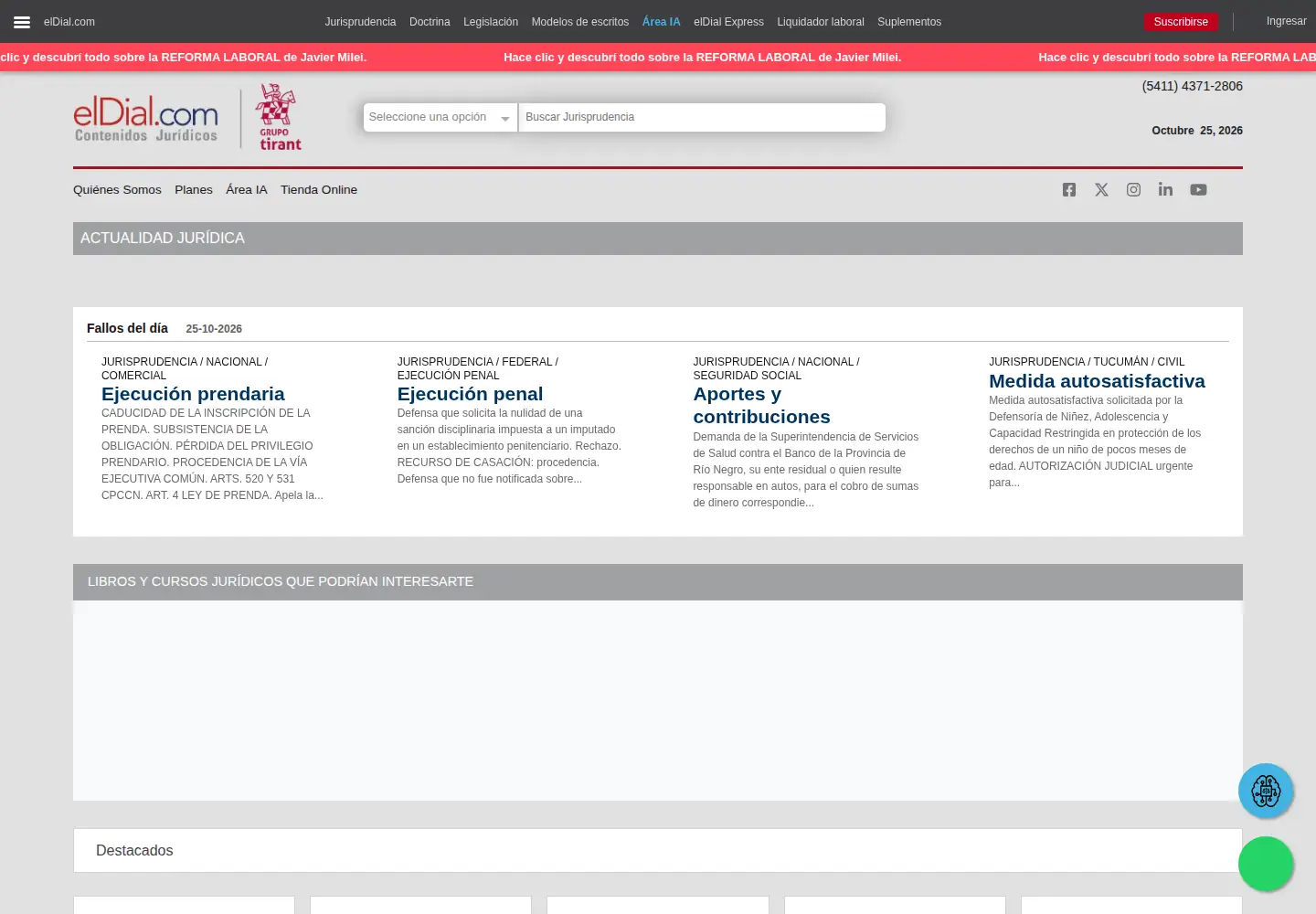 Captured homepage of eldial.com in the current scan