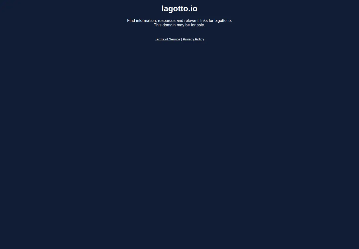 Screenshot of lagotto.io