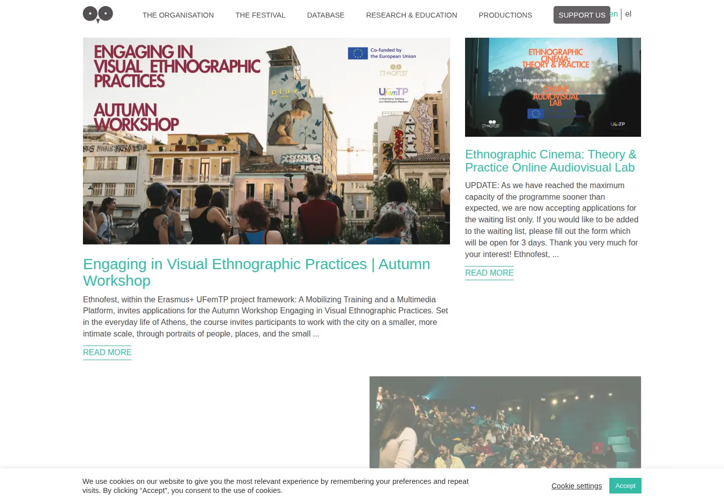 Screenshot of ethnofest.gr