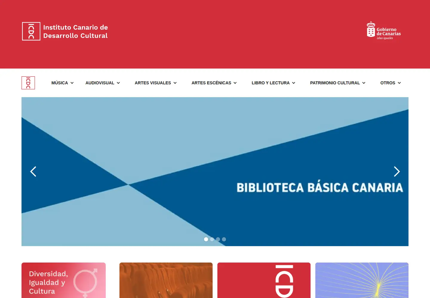 Screenshot of icdcultural.org