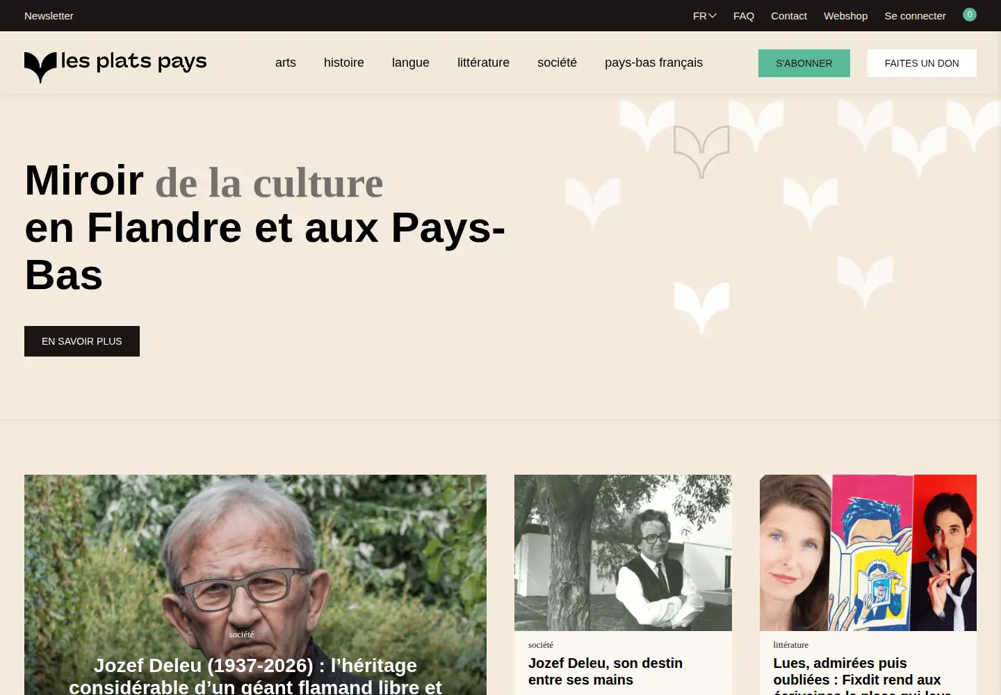 Screenshot of les-plats-pays.com